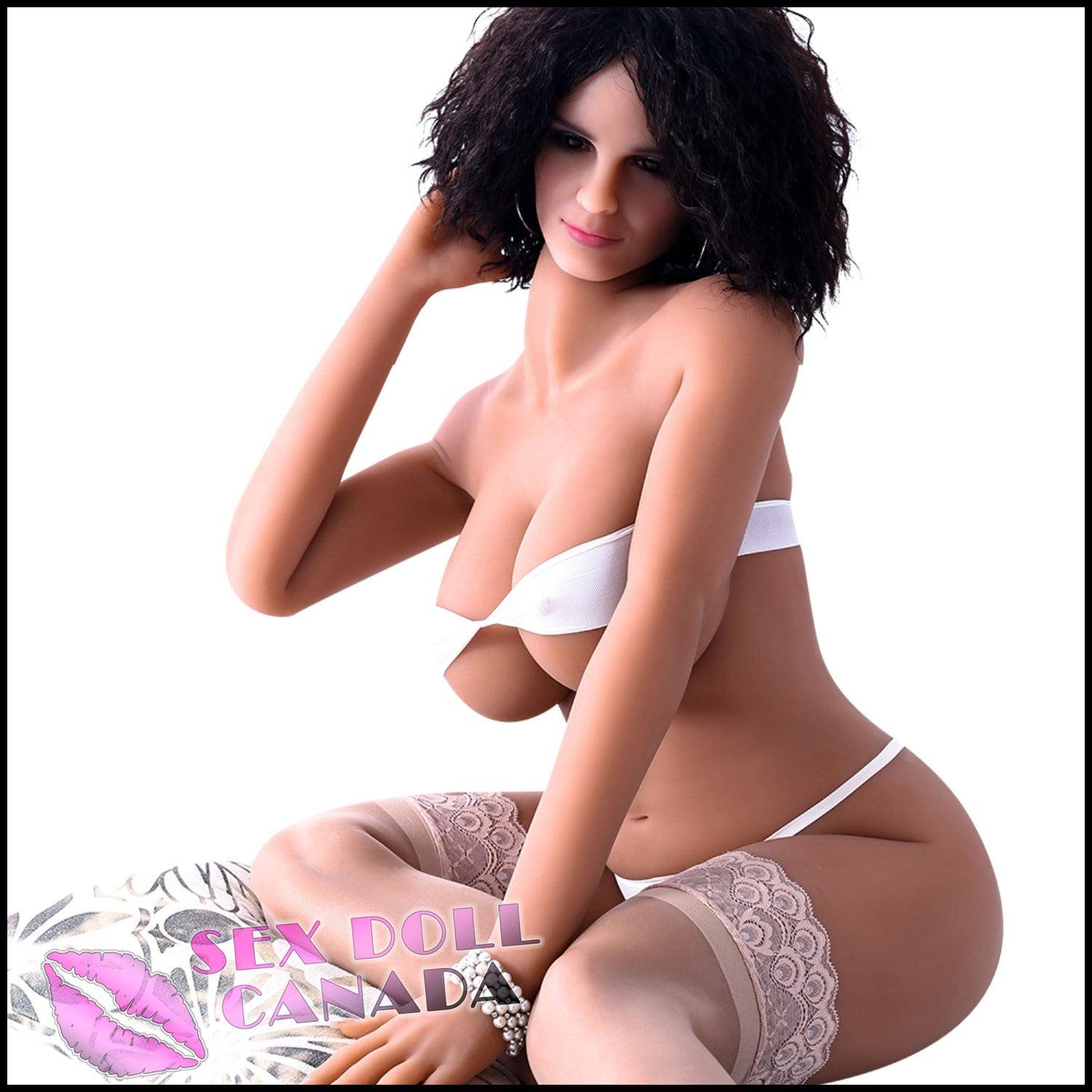 HR Doll Realistic Sex Doll Black Ebony African Black Hair Big Tits Breasts