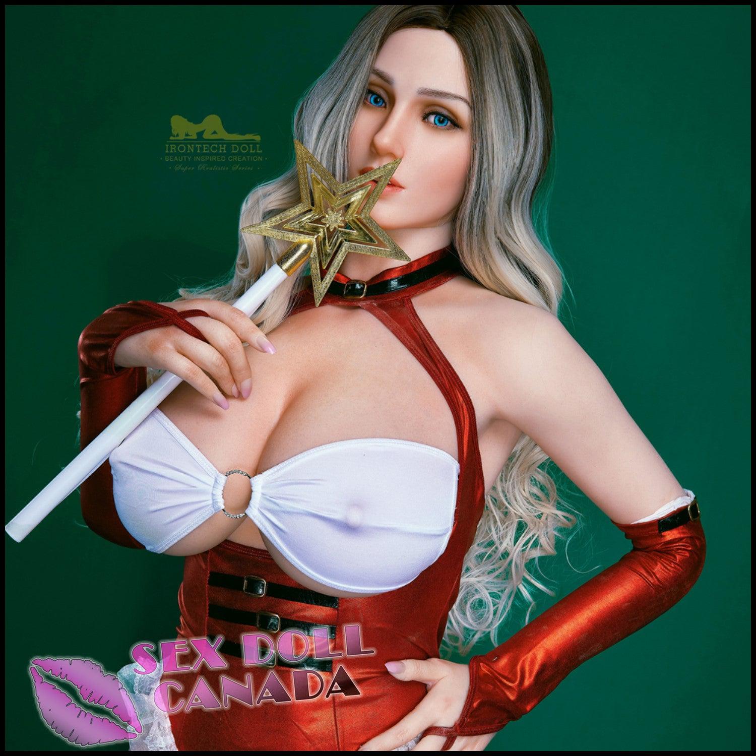 IRONTECH Realistic Sex Doll Huge Tits Boobs Curvy Full Body BBW Chubby Fat