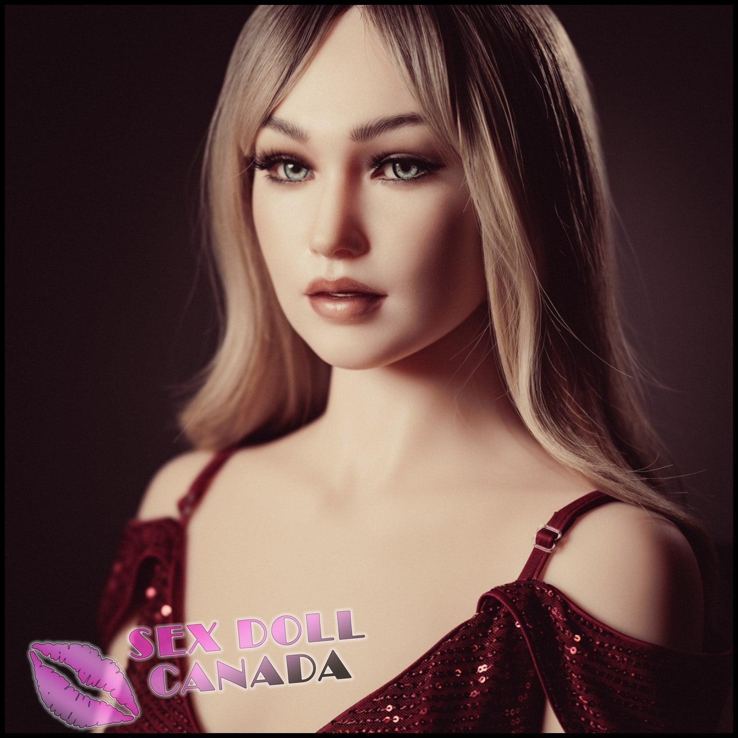 Sino-Doll Realistic Sex Doll Big Tits Breasts Blonde Hair Western American