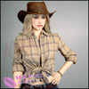 Sino-Doll Realistic Sex Doll Blonde Hair Western American Big Tits Breasts