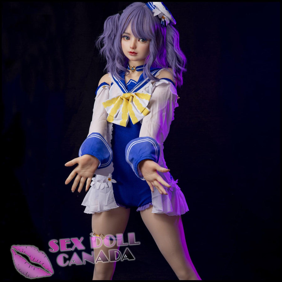 Sino-Doll Realistic Sex Doll Cartoon Hentai Anime Pink Purple Hair Big Tits Breasts