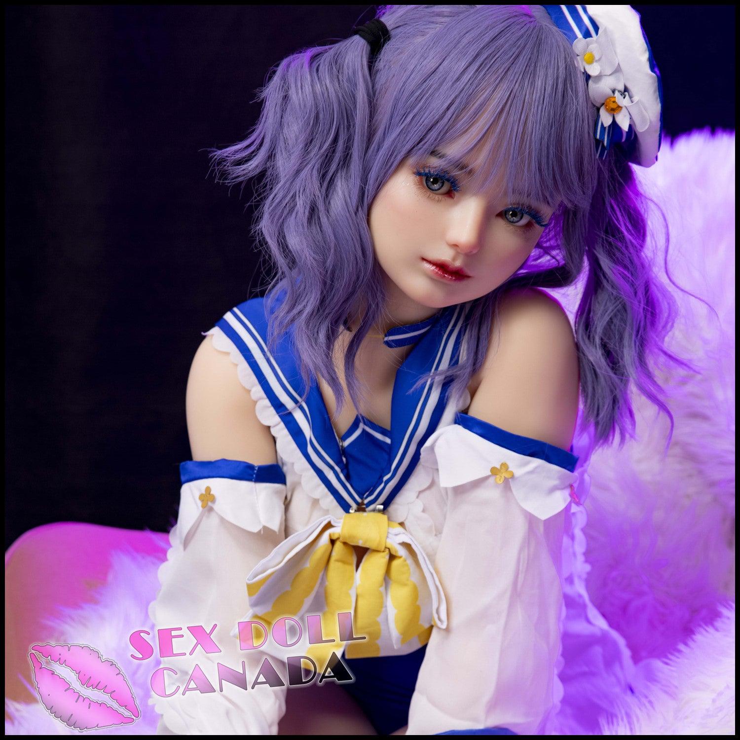 Sino-Doll Realistic Sex Doll Big Tits Breasts Cartoon Hentai Anime Pink Purple Hair