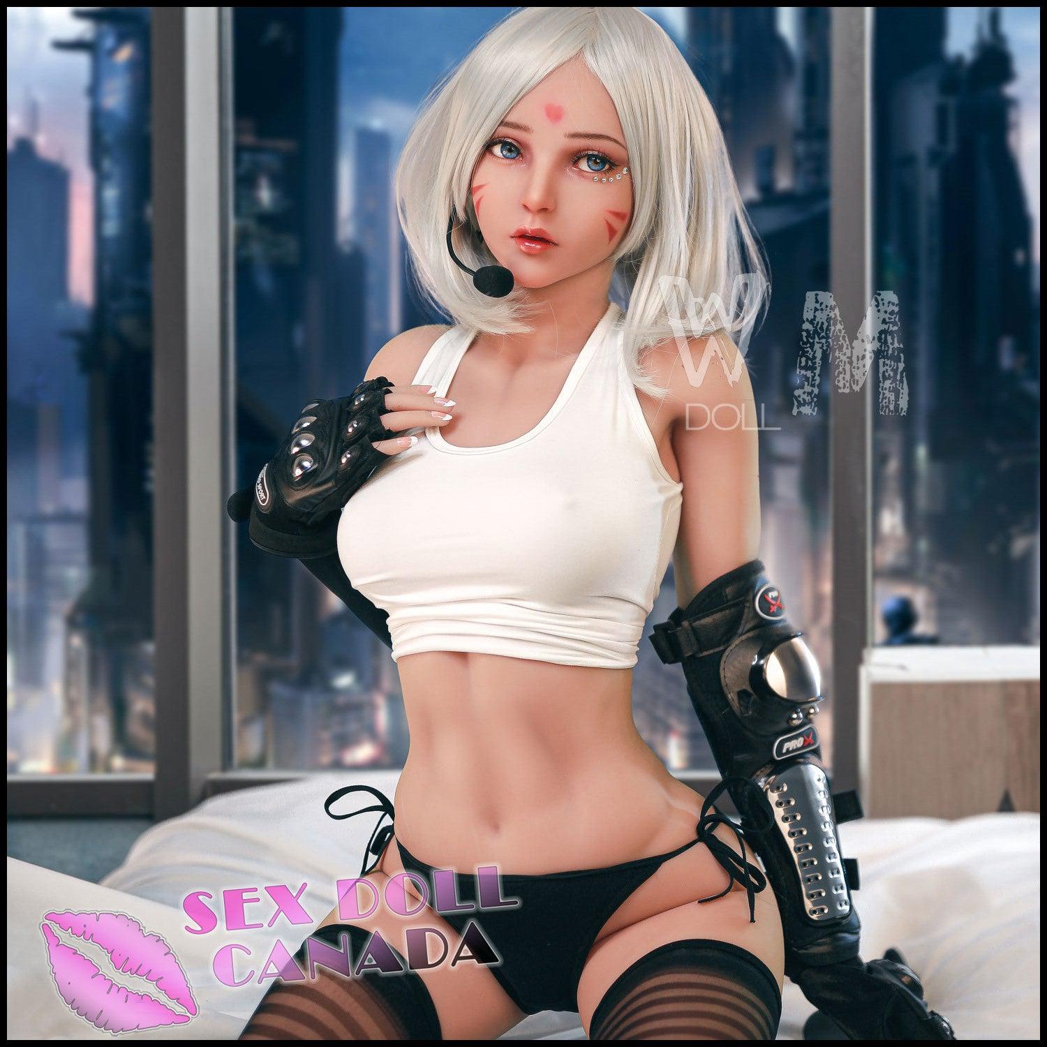 WM Doll Realistic Sex Doll Blonde Hair Small Waist Curvy Full Body