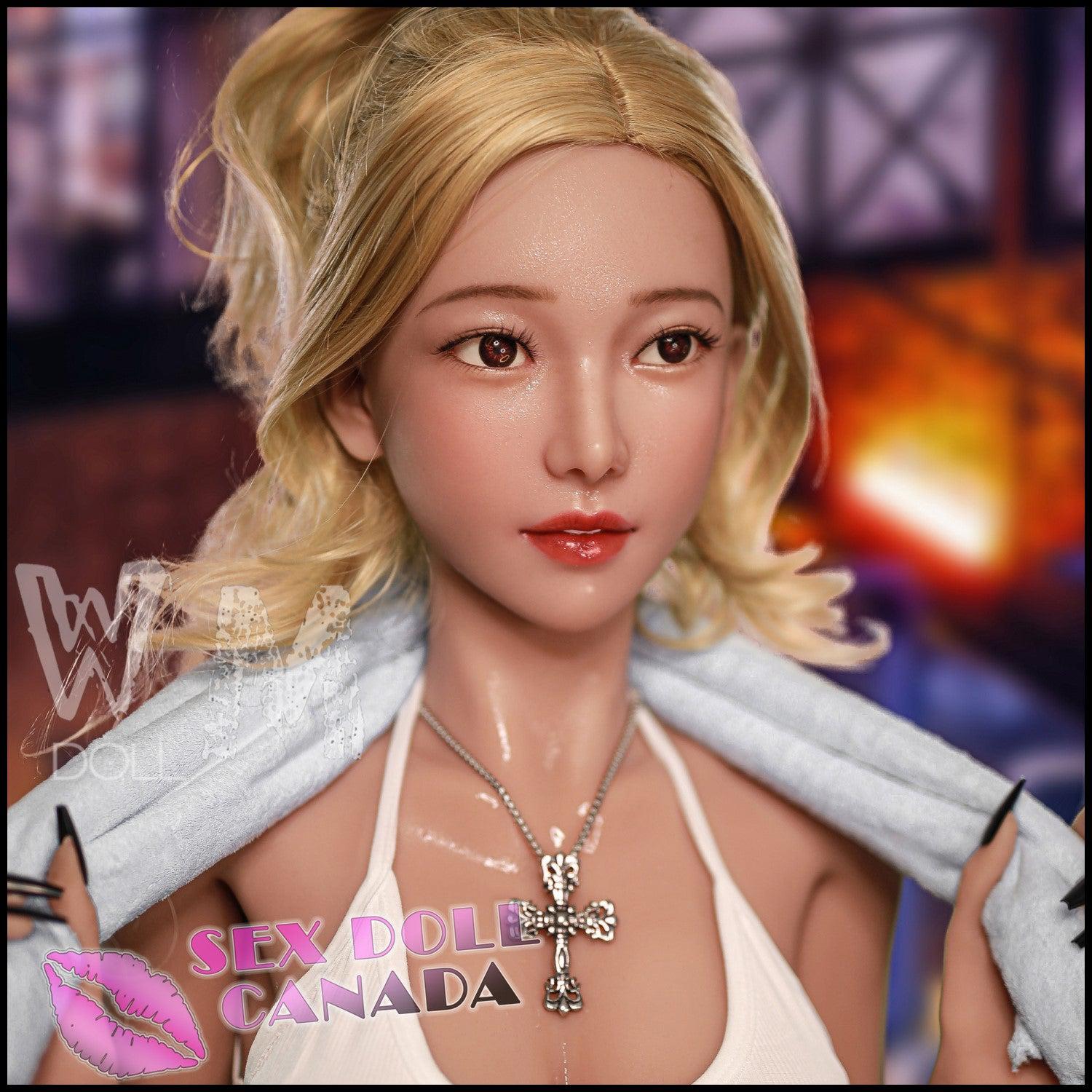 WM Doll Realistic Sex Doll Curvy Full Body Asian Japanese Chinese Blonde Hair