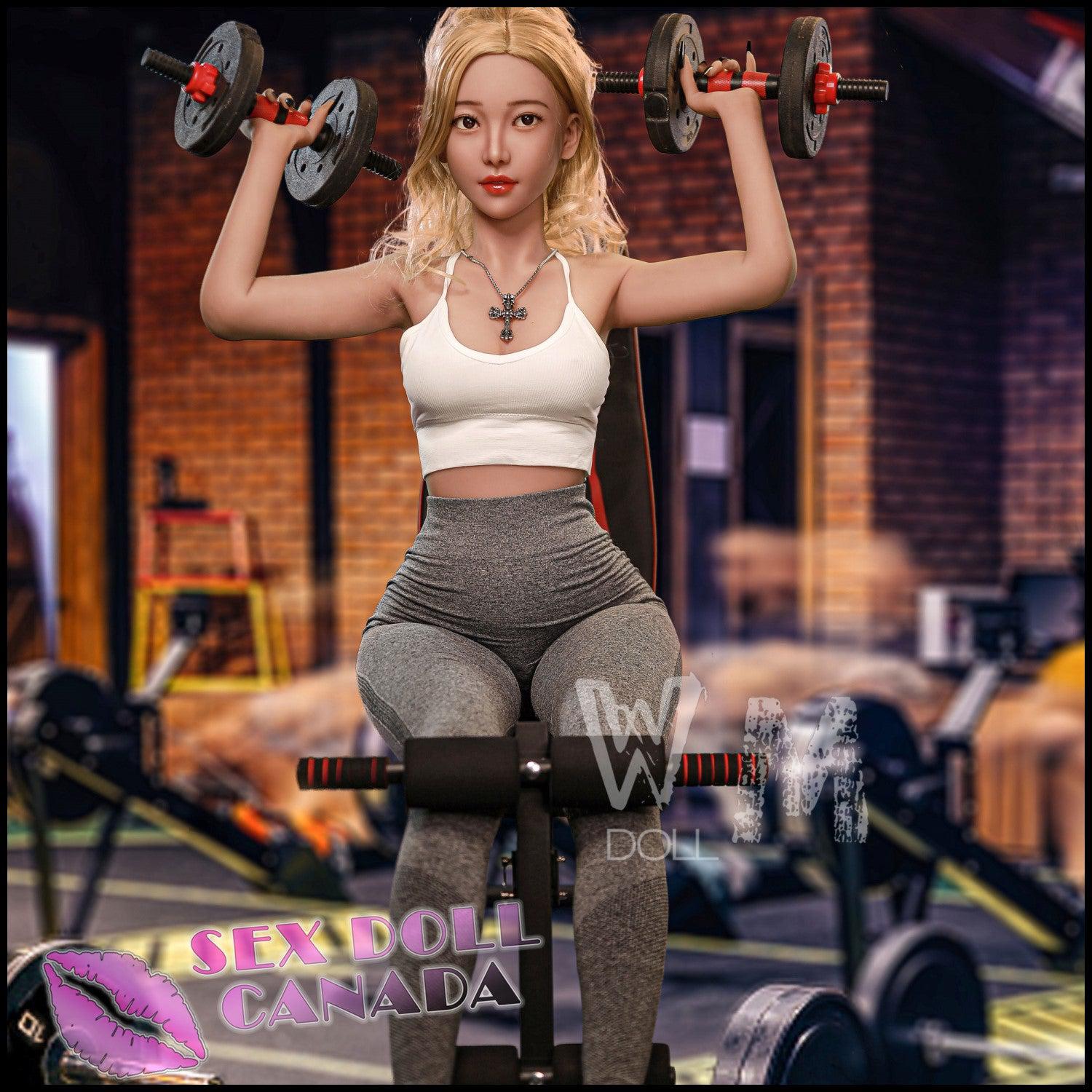 WM Doll Realistic Sex Doll Curvy Full Body Blonde Hair Big Tits Breasts