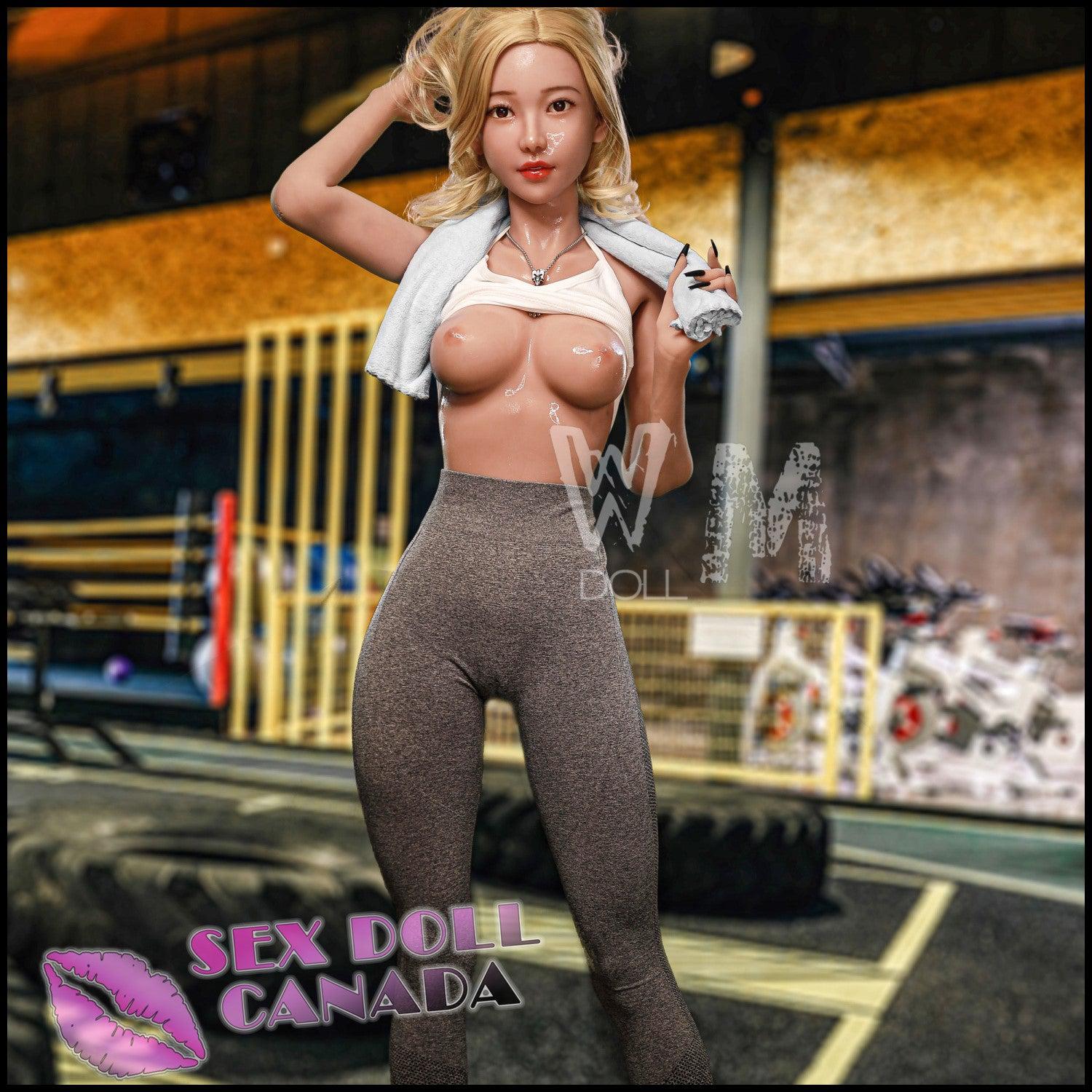 WM Doll Realistic Sex Doll Big Tits Breasts Curvy Full Body Blonde Hair