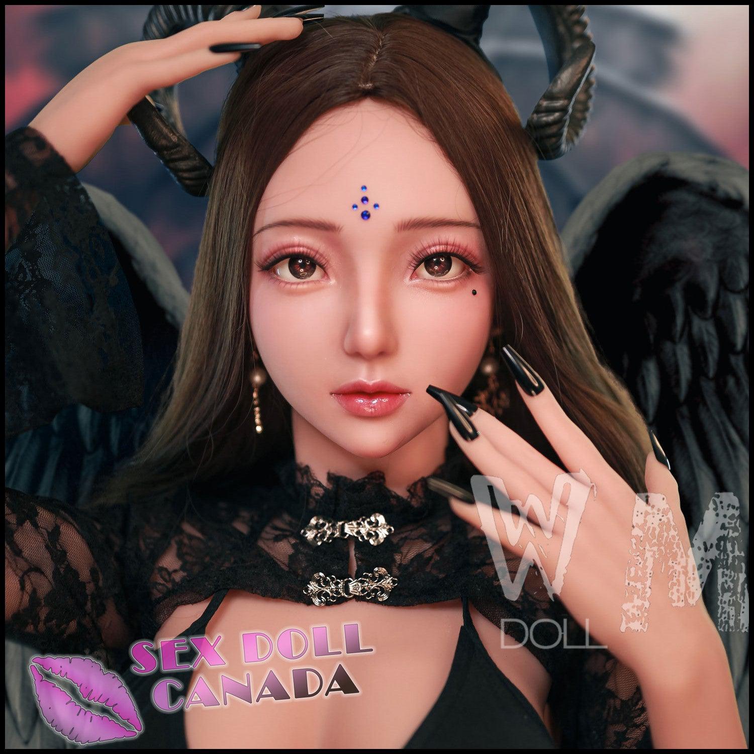 WM Doll Realistic Sex Doll Curvy Full Body Black Hair Elf Fantasy Cosplay