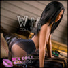 WM Doll Realistic Sex Doll Black Hair Small Tits Boobs Fit Athletic