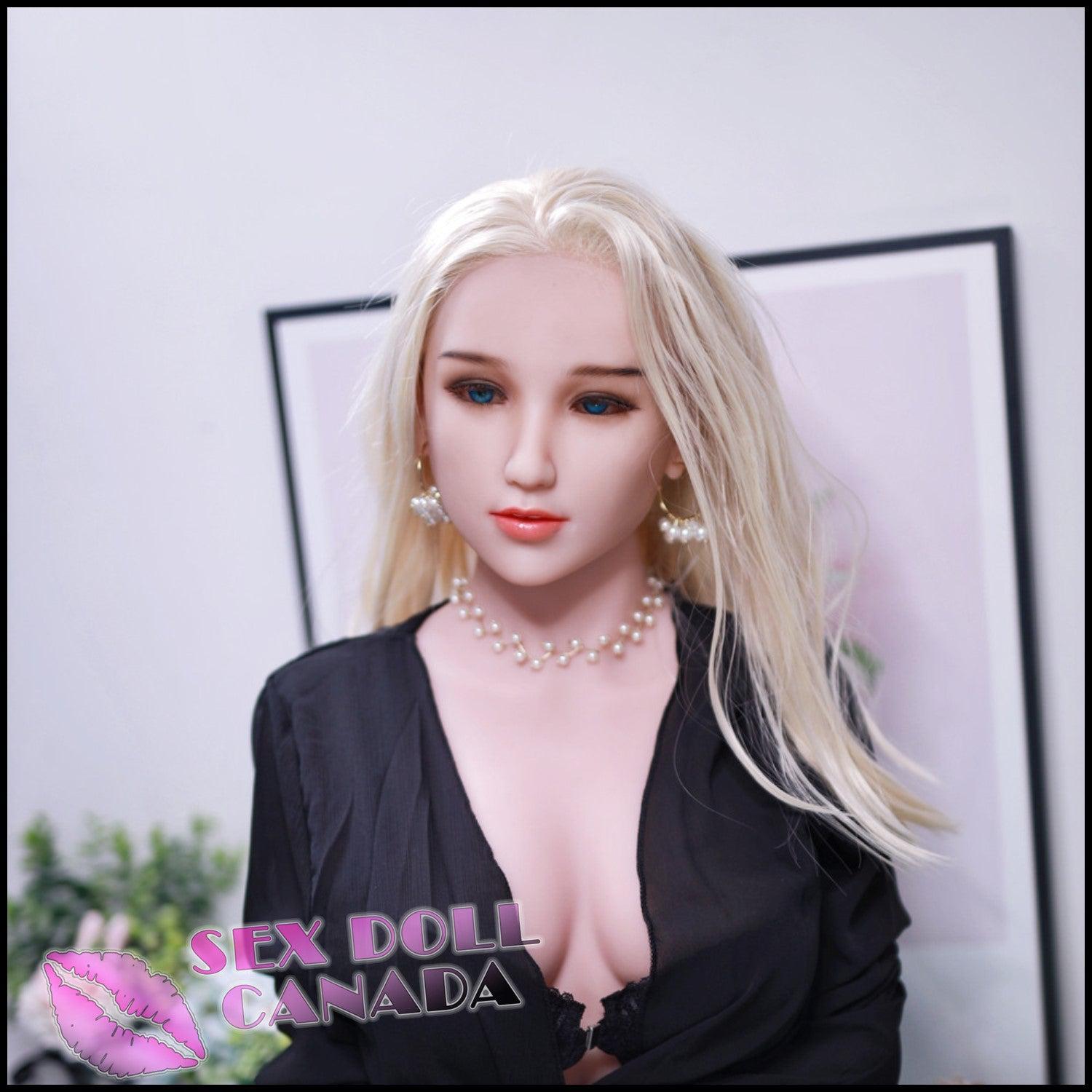 JY Realistic Sex Doll Russian German Blonde Hair Small Tits Boobs