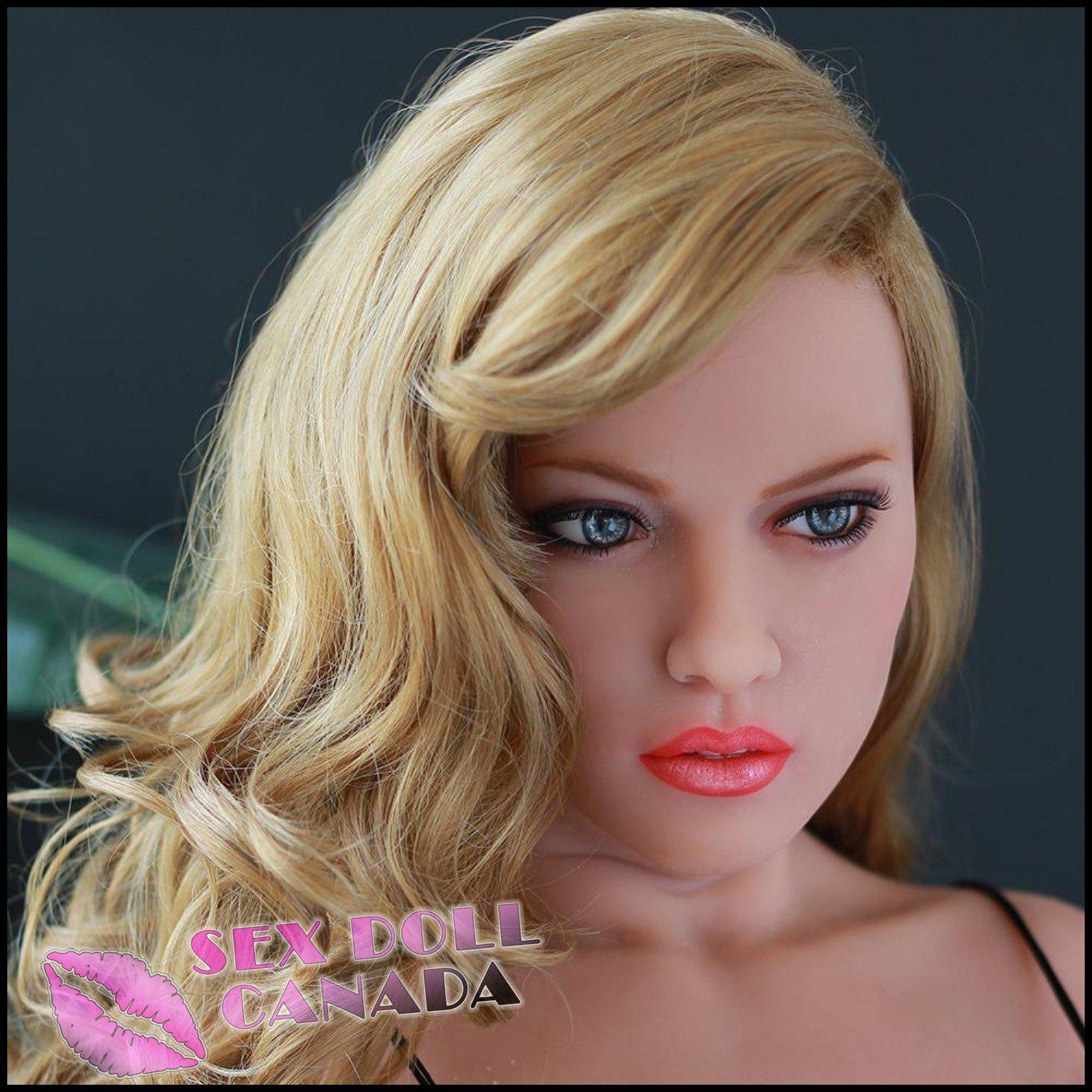 6YE Realistic Sex Doll Thick Thighs Big Tits Breasts Blonde Hair