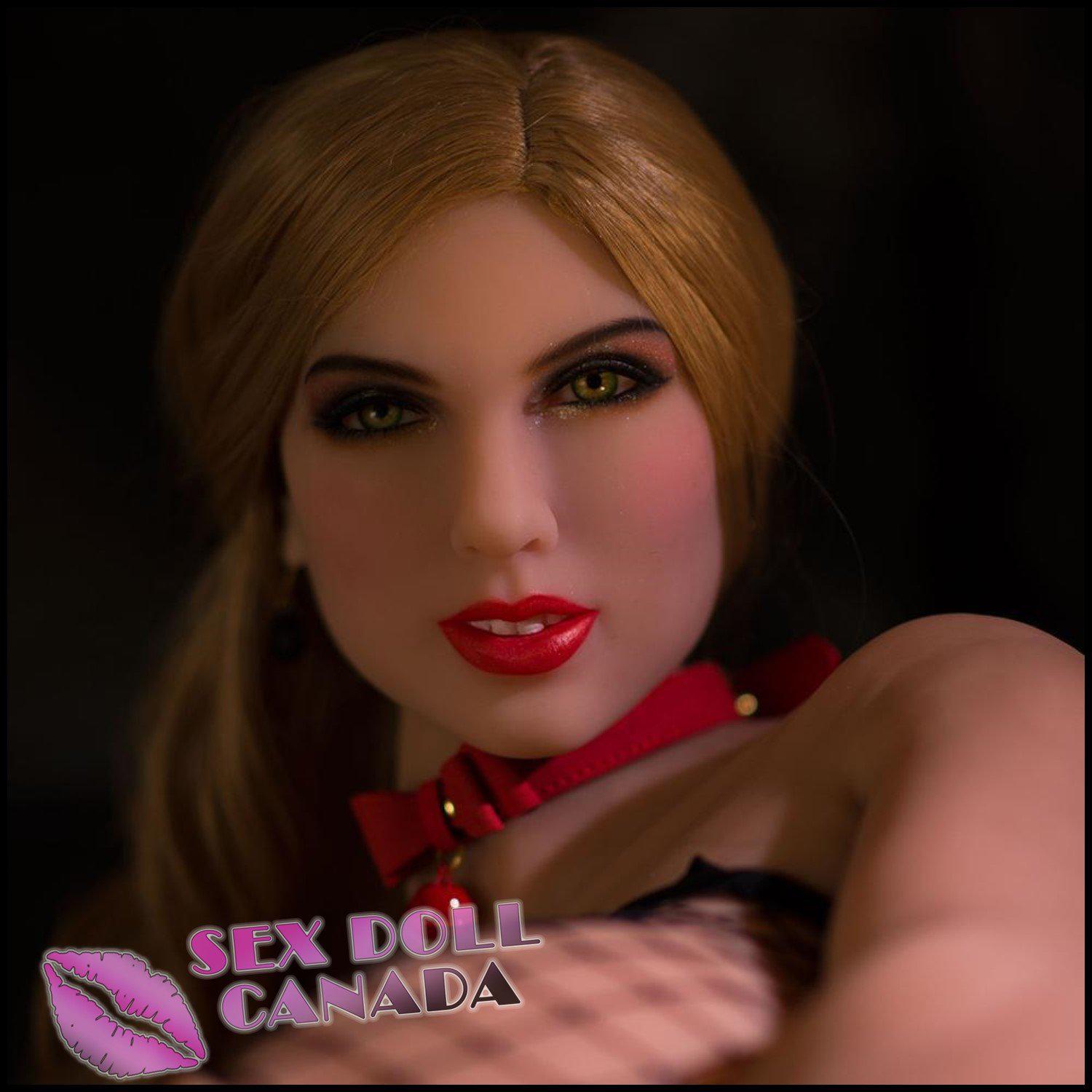 6YE Realistic Sex Doll Huge Tits Boobs Big Thick Thighs Blonde Hair