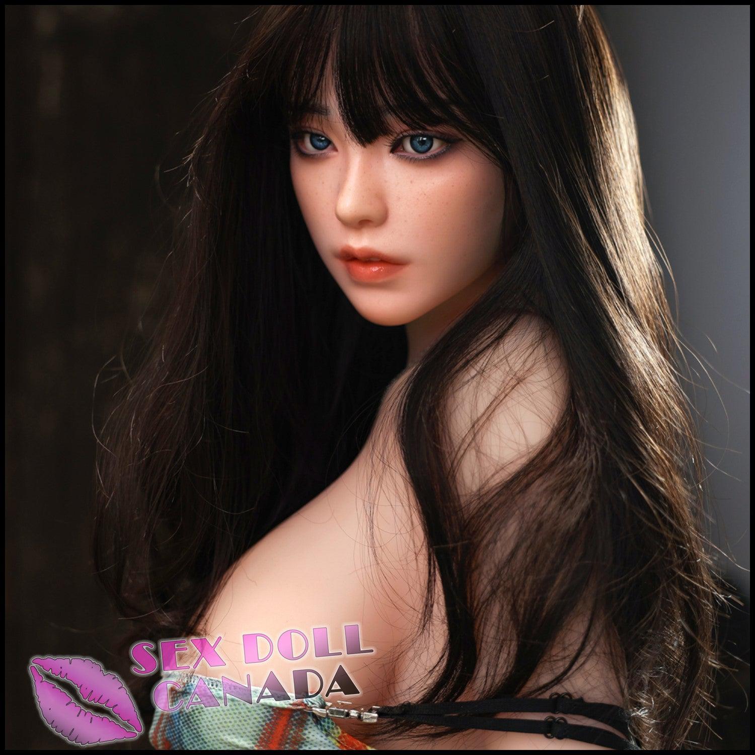 IRONTECH Realistic Sex Doll Huge Tits Boobs Brunette Hair Brunette Hair