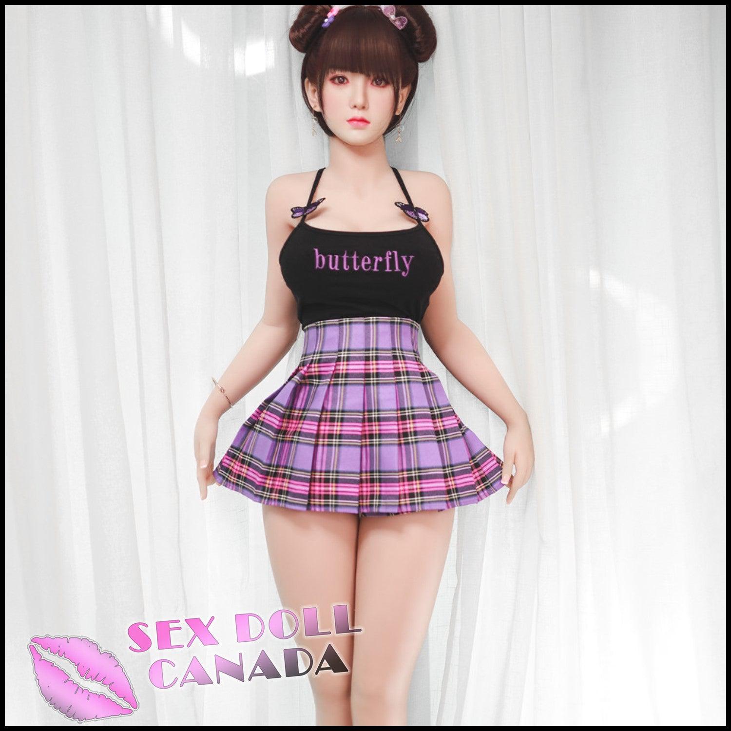 JY Realistic Sex Doll Fit Athletic Asian Japanese Chinese Brunette Hair