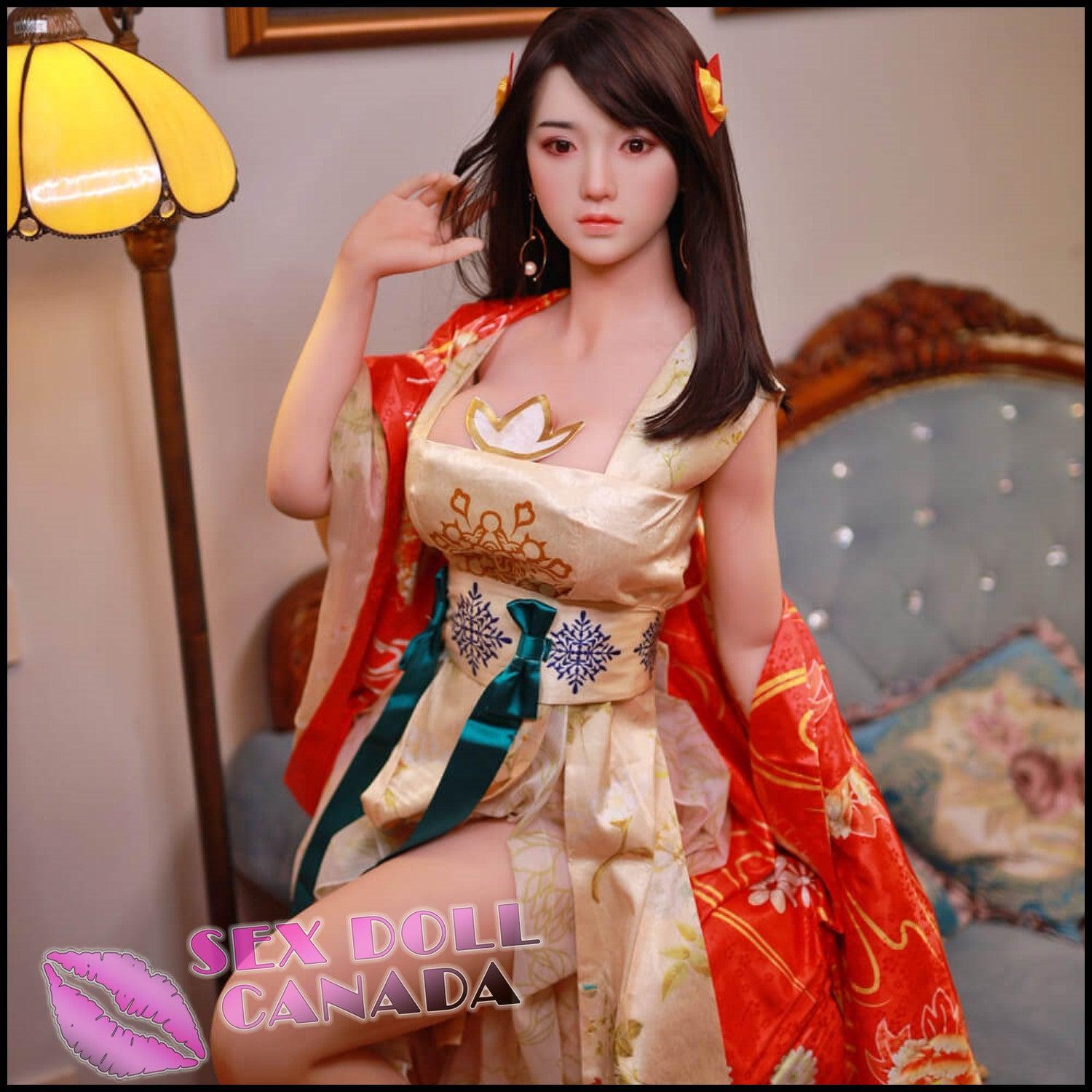 JY Realistic Sex Doll Asian Japanese Chinese Brunette Hair Big Thick Thighs