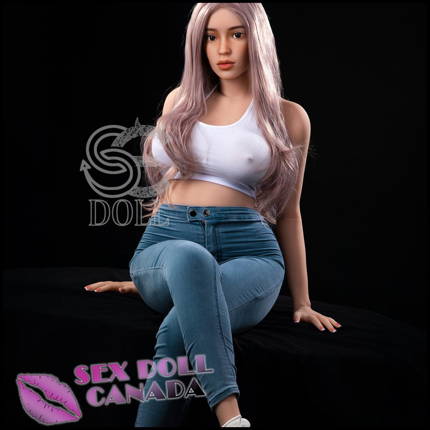 SE DOLL Realistic Sex Doll Blonde Hair Fit Athletic Huge Tits Boobs