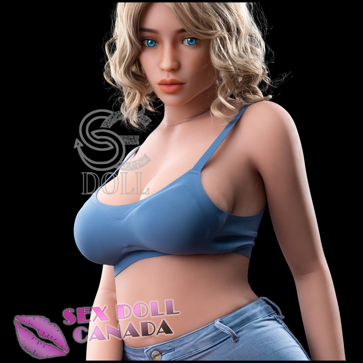 SE DOLL Realistic Sex Doll Huge Tits Boobs Blonde Hair Russian German