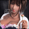 SE DOLL Realistic Sex Doll Small Waist Brunette Hair Curvy Full Body