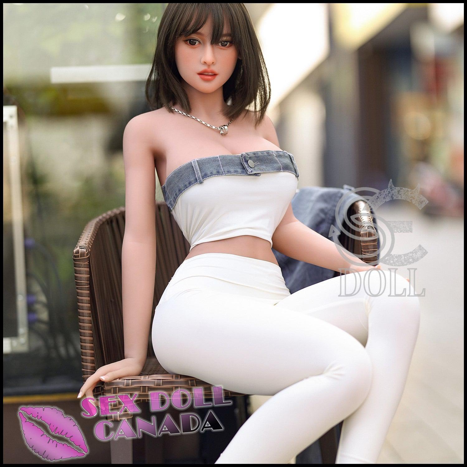 SE DOLL Realistic Sex Doll Curvy Full Body Small Waist Brunette Hair
