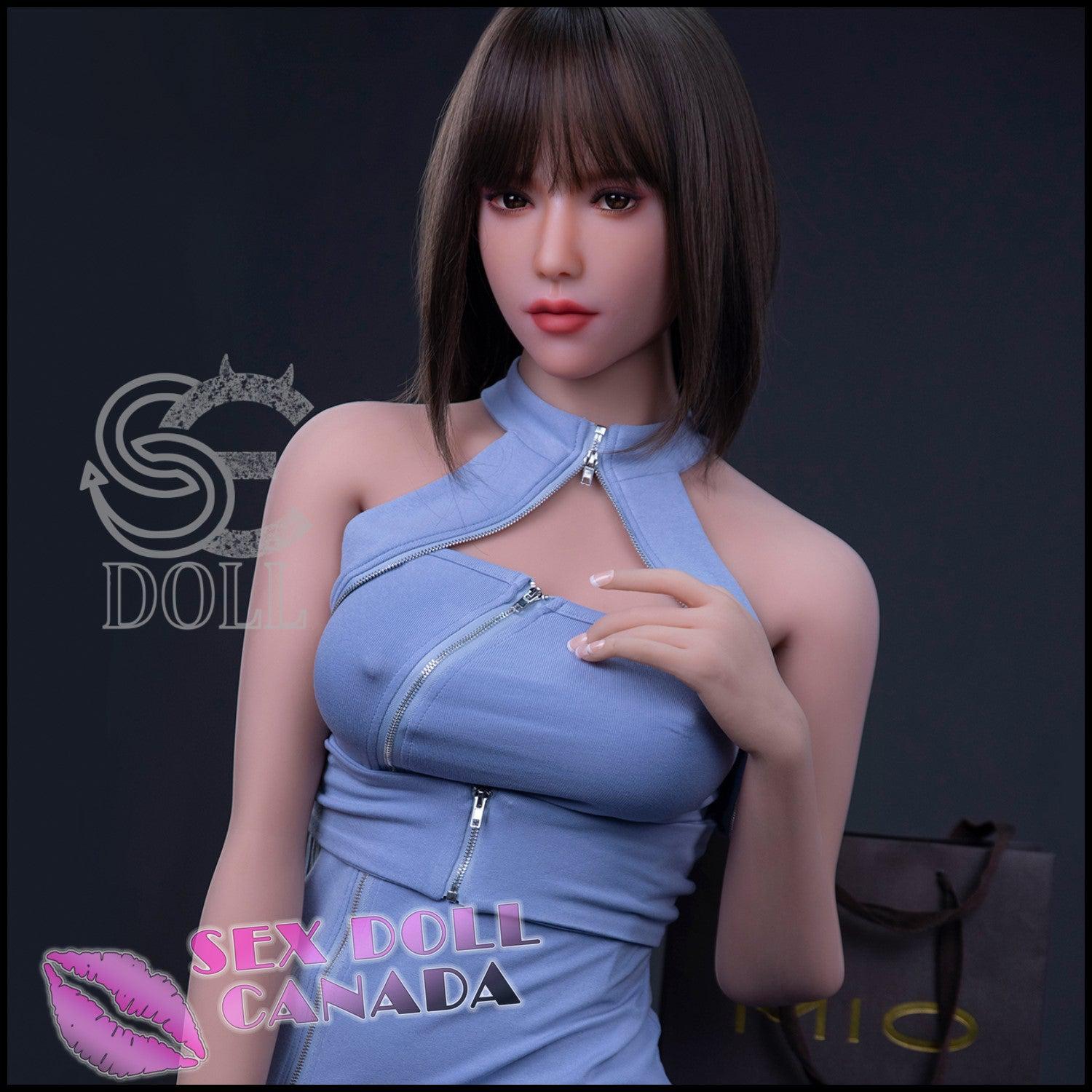 SE DOLL Realistic Sex Doll Big Tits Breasts Asian Japanese Chinese Blue Hair