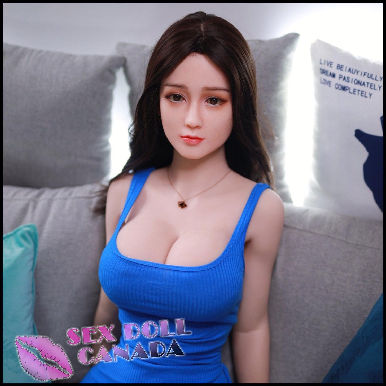 JY Realistic Sex Doll Brunette Hair Asian Japanese Chinese Curvy Full Body