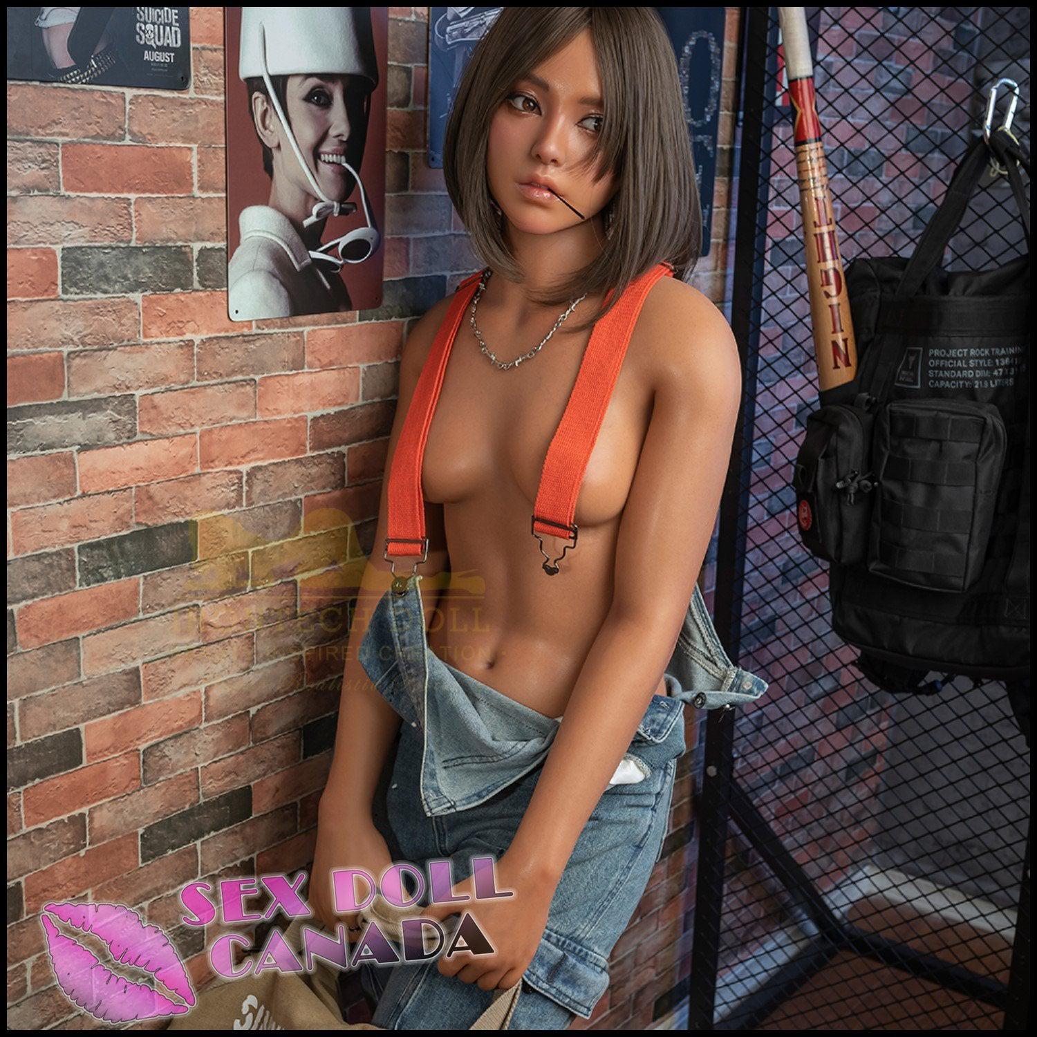 IRONTECH Realistic Sex Doll Asian Japanese Chinese Big Tits Breasts Brunette Hair