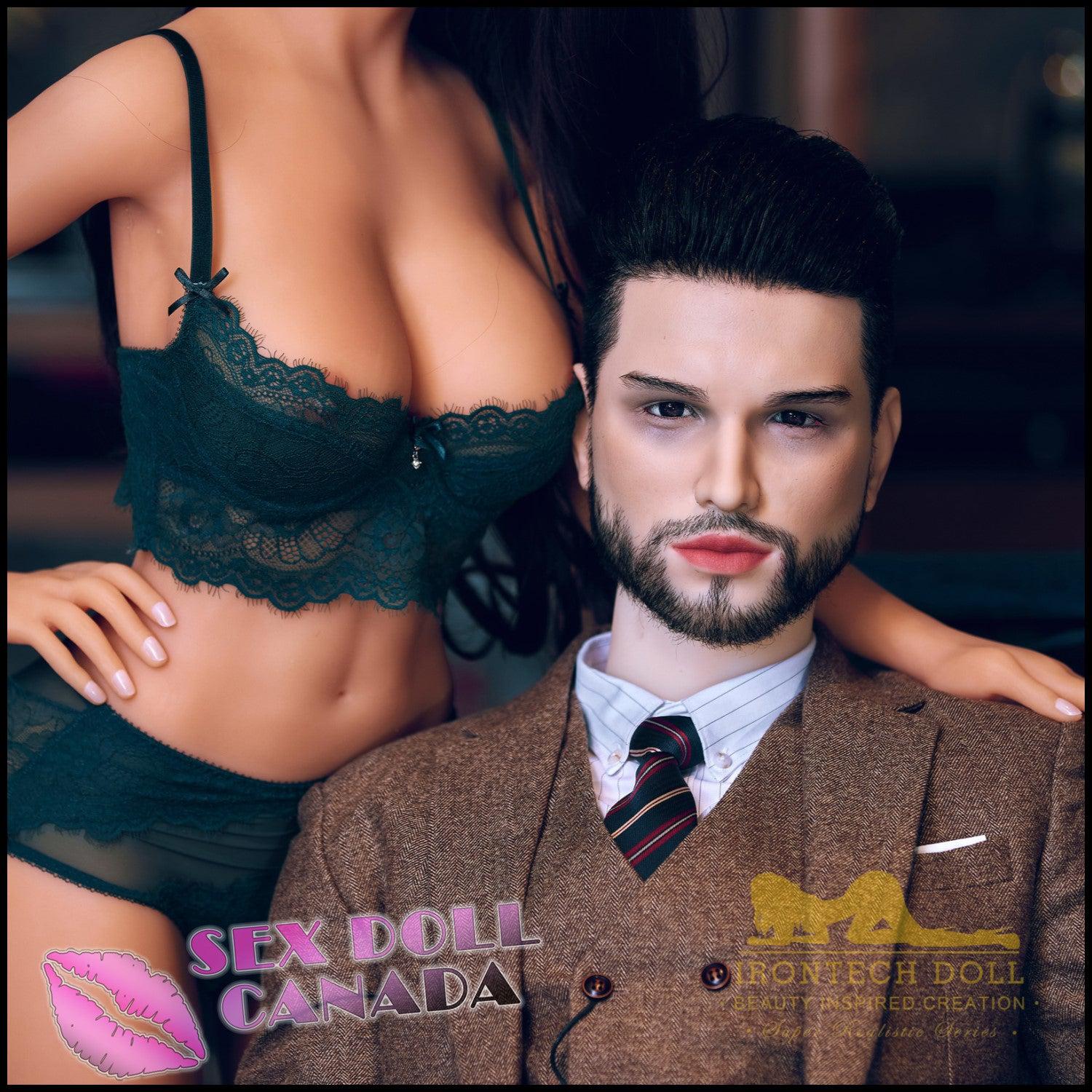 IRONTECH Realistic Sex Doll Huge Tits Boobs Muscular Rough Western American