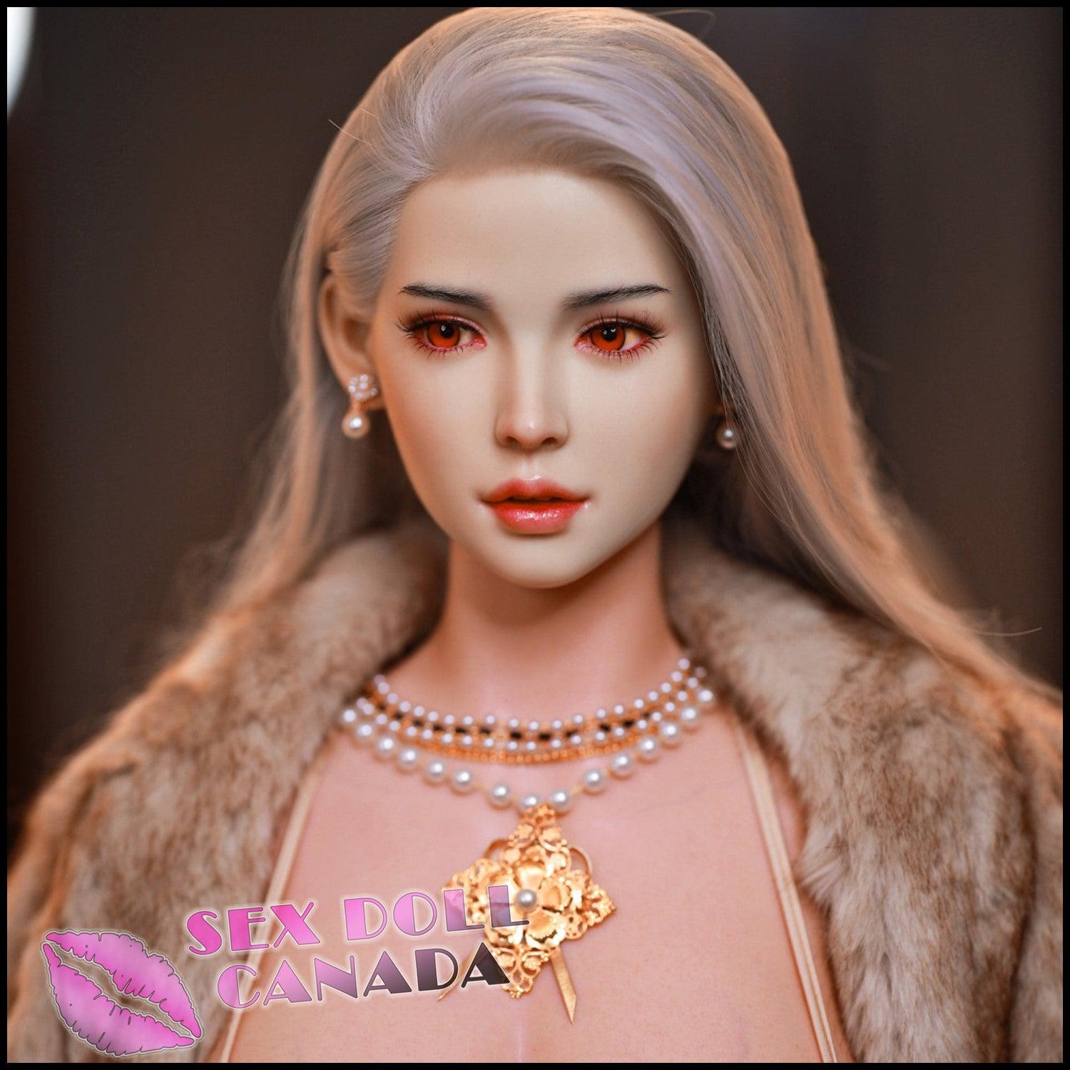 JY Realistic Sex Doll Blonde Hair Huge Tits Boobs Curvy Full Body