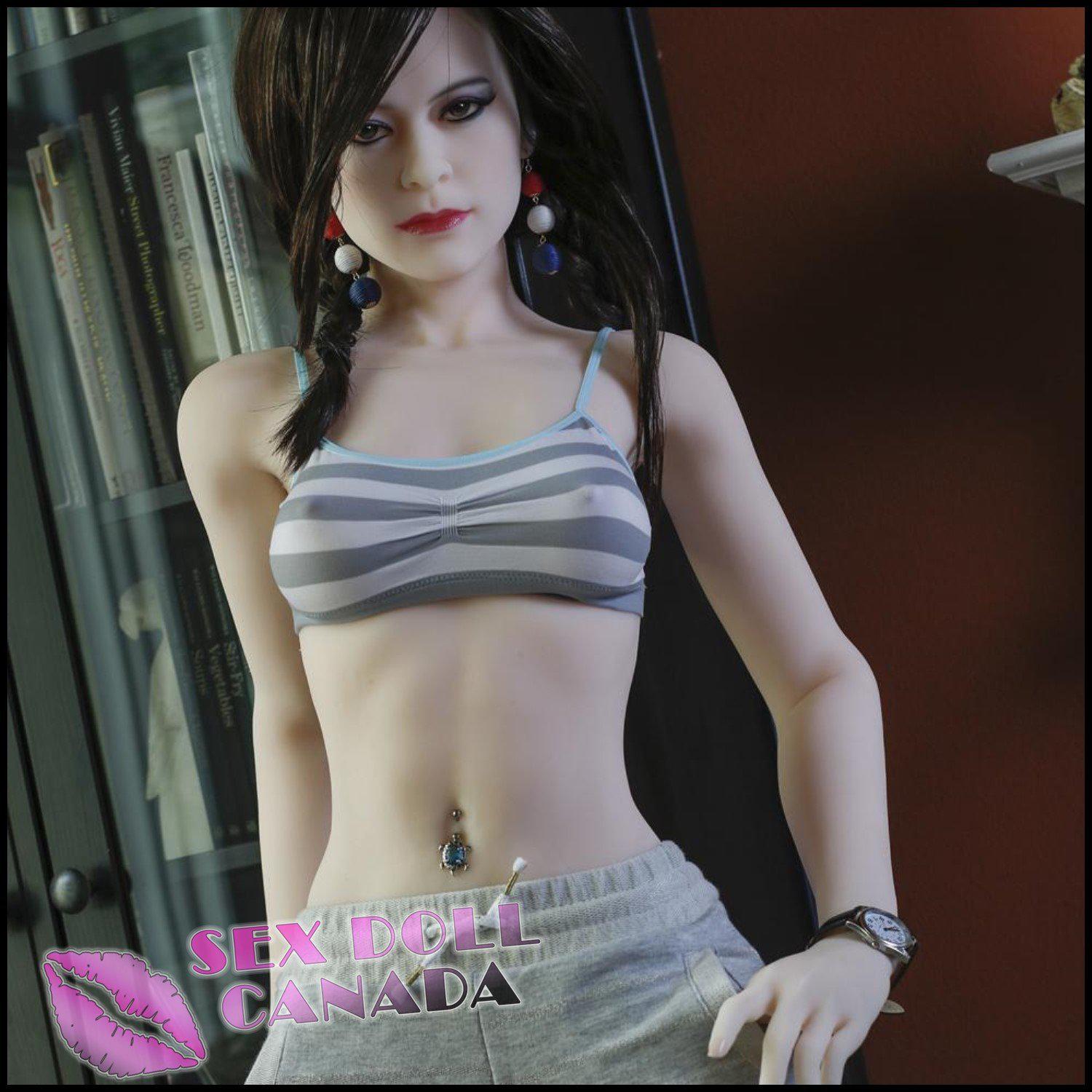 Amor Doll Realistic Sex Doll Small Waist Black Hair Small Tits Boobs