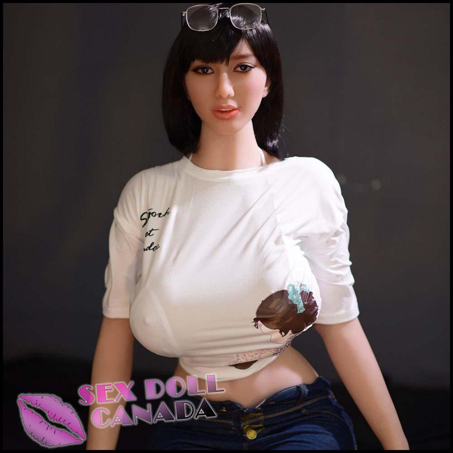 6YE Realistic Sex Doll Huge Tits Boobs Curvy Full Body Fit Athletic