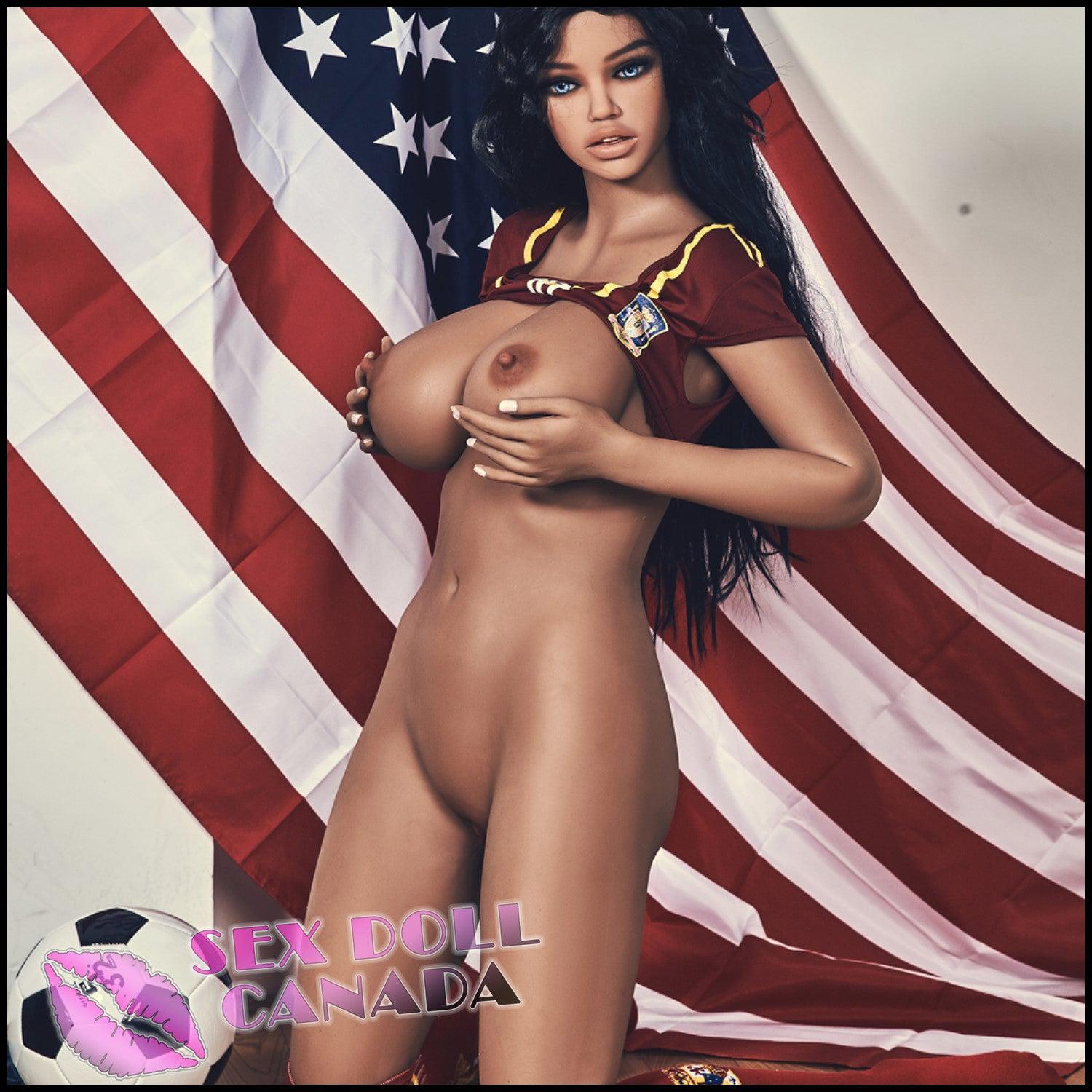 IRONTECH Realistic Sex Doll Western American Big Tits Breasts Black Hair