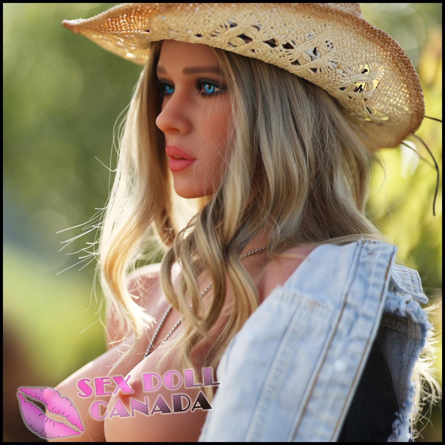 IRONTECH Realistic Sex Doll Big Tits Breasts Western American Blonde Hair