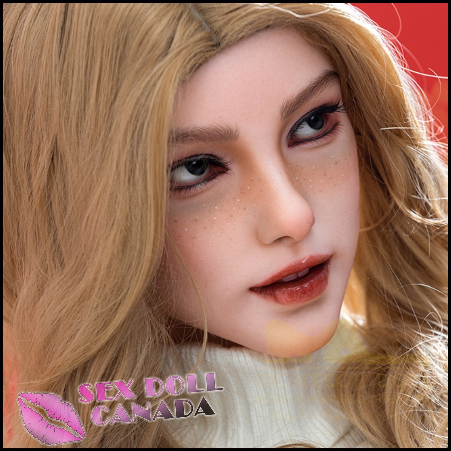 IRONTECH Realistic Sex Doll Big Tits Breasts Blonde Hair Western American