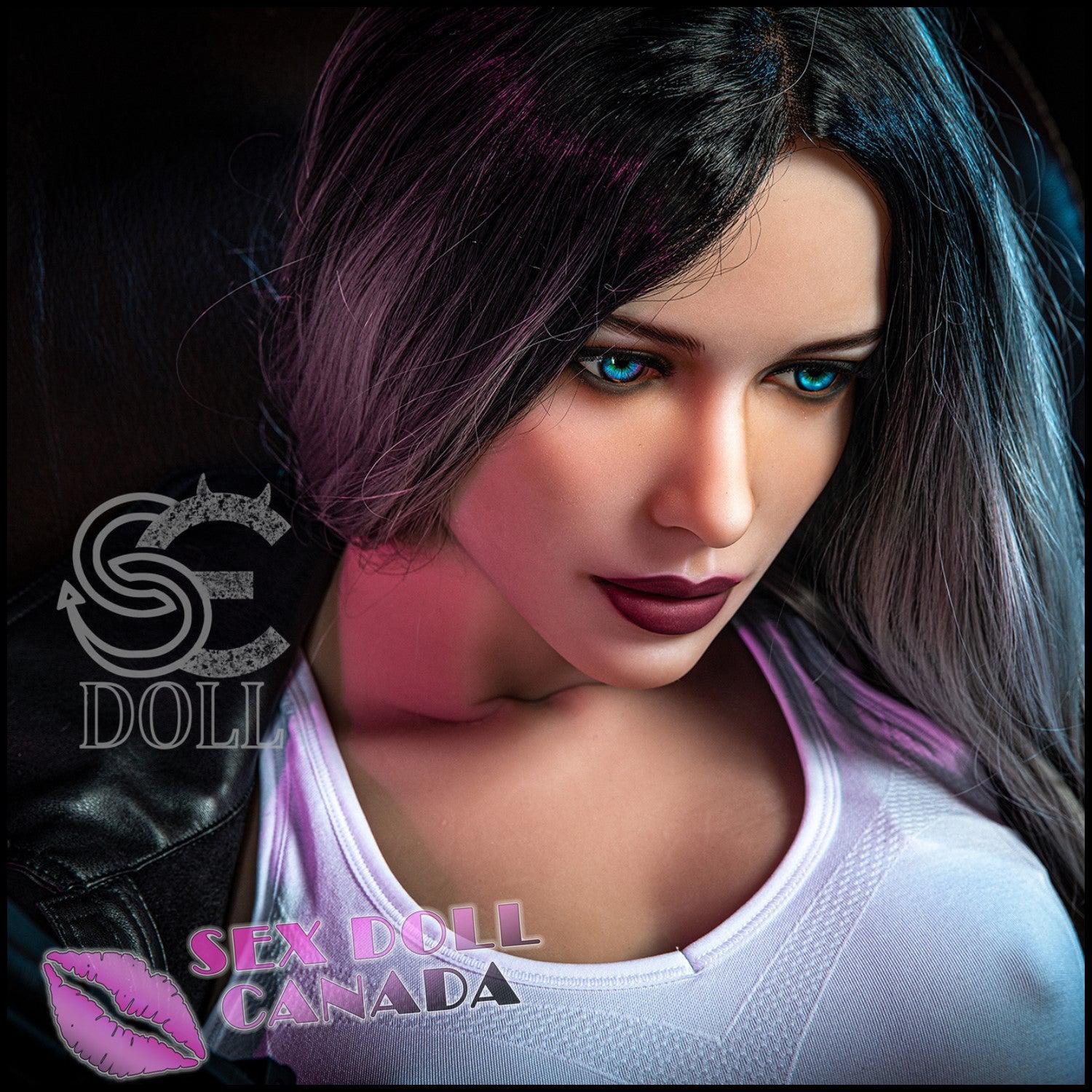 SE DOLL Realistic Sex Doll Gray Silver White Hair Big Tits Breasts Western American