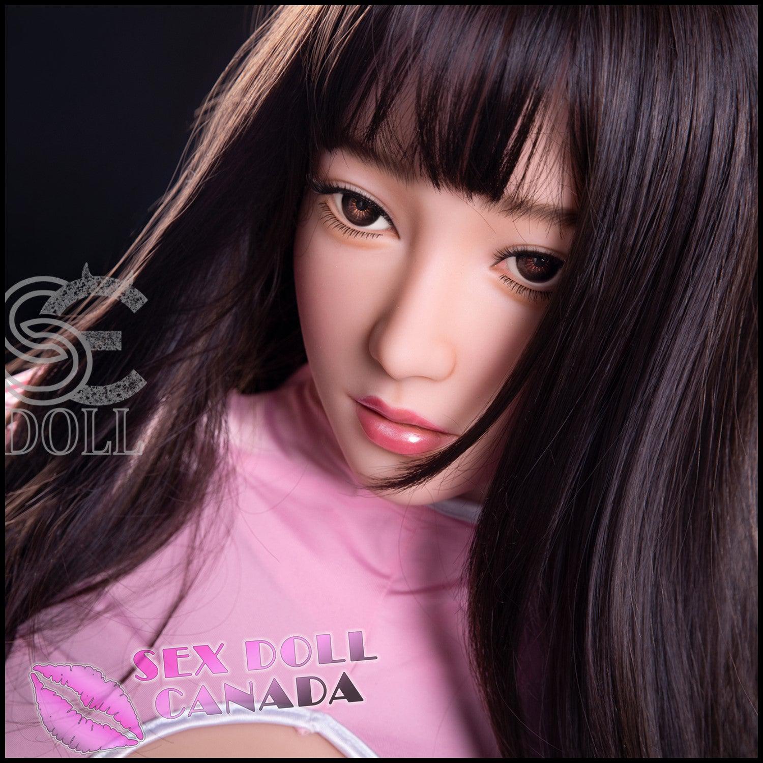 SE DOLL Realistic Sex Doll Brunette Hair Asian Japanese Chinese Fit Athletic