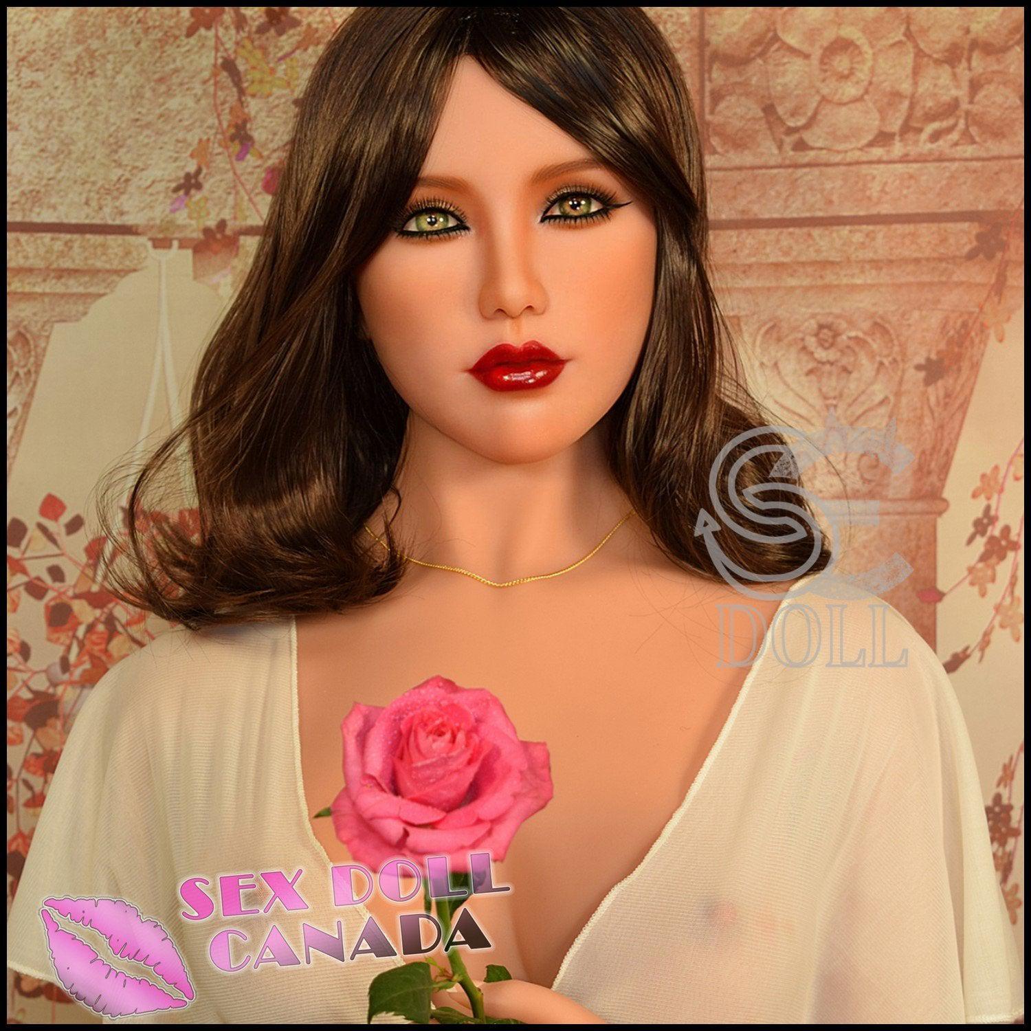 SE DOLL Realistic Sex Doll Big Tits Breasts Brunette Hair Fit Athletic