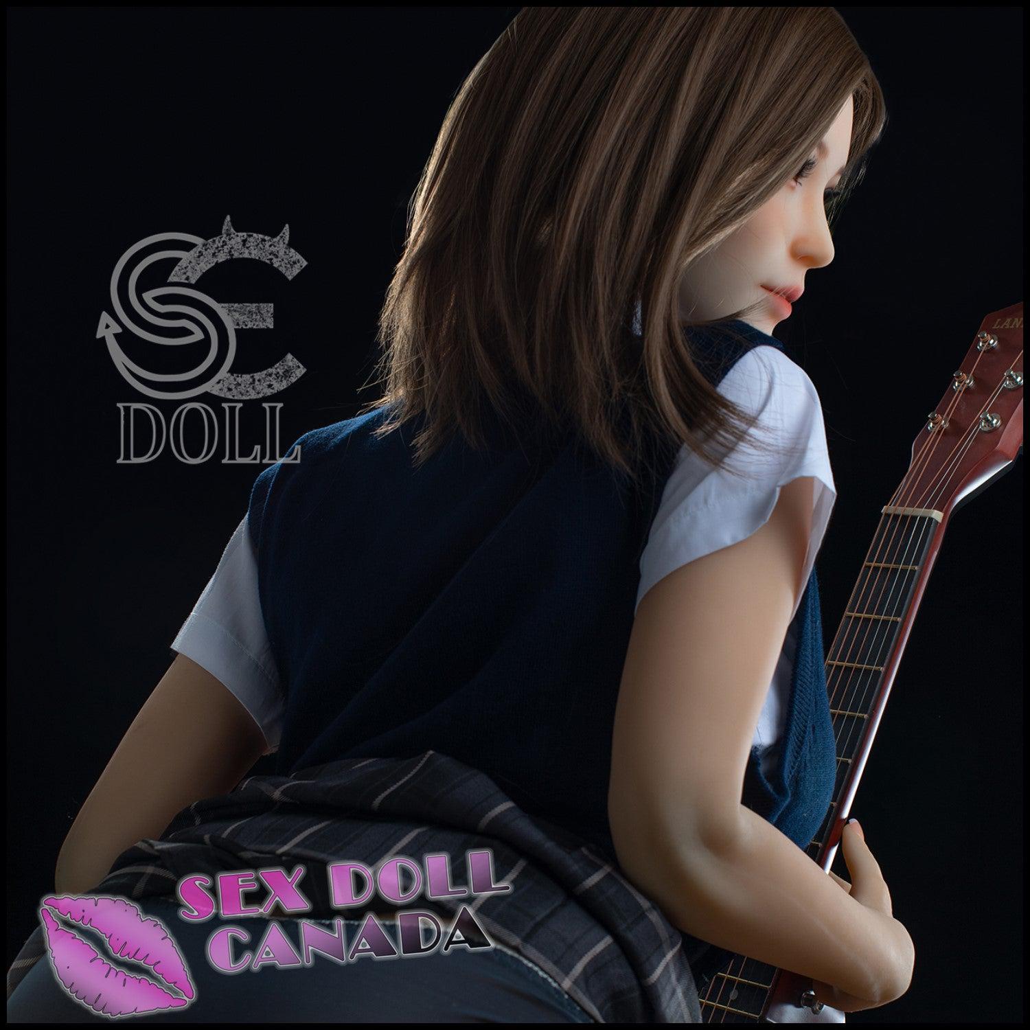 SE DOLL Realistic Sex Doll Asian Japanese Chinese Brunette Hair Big Tits Breasts