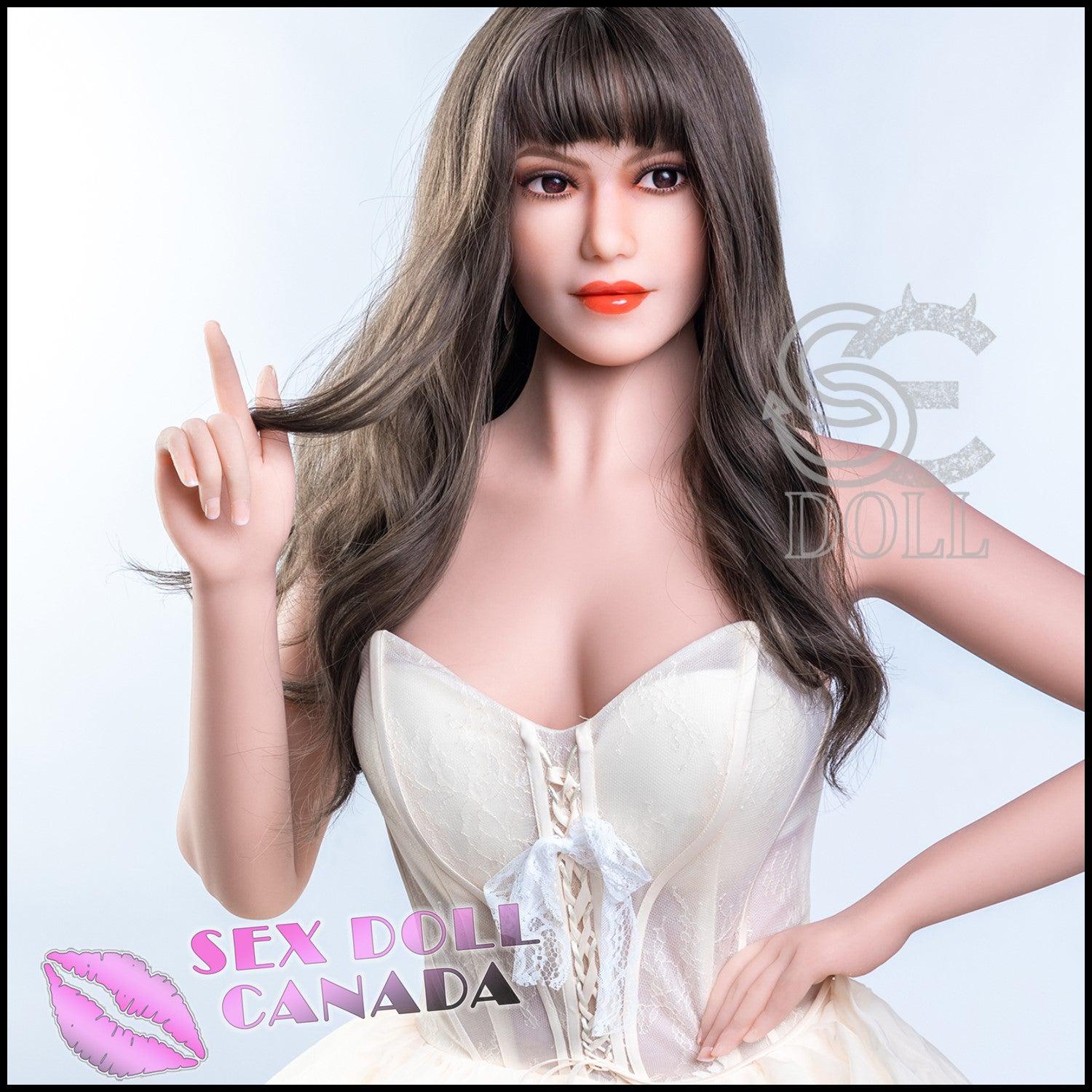 SE DOLL Realistic Sex Doll Brunette Hair Big Tits Breasts Fit Athletic