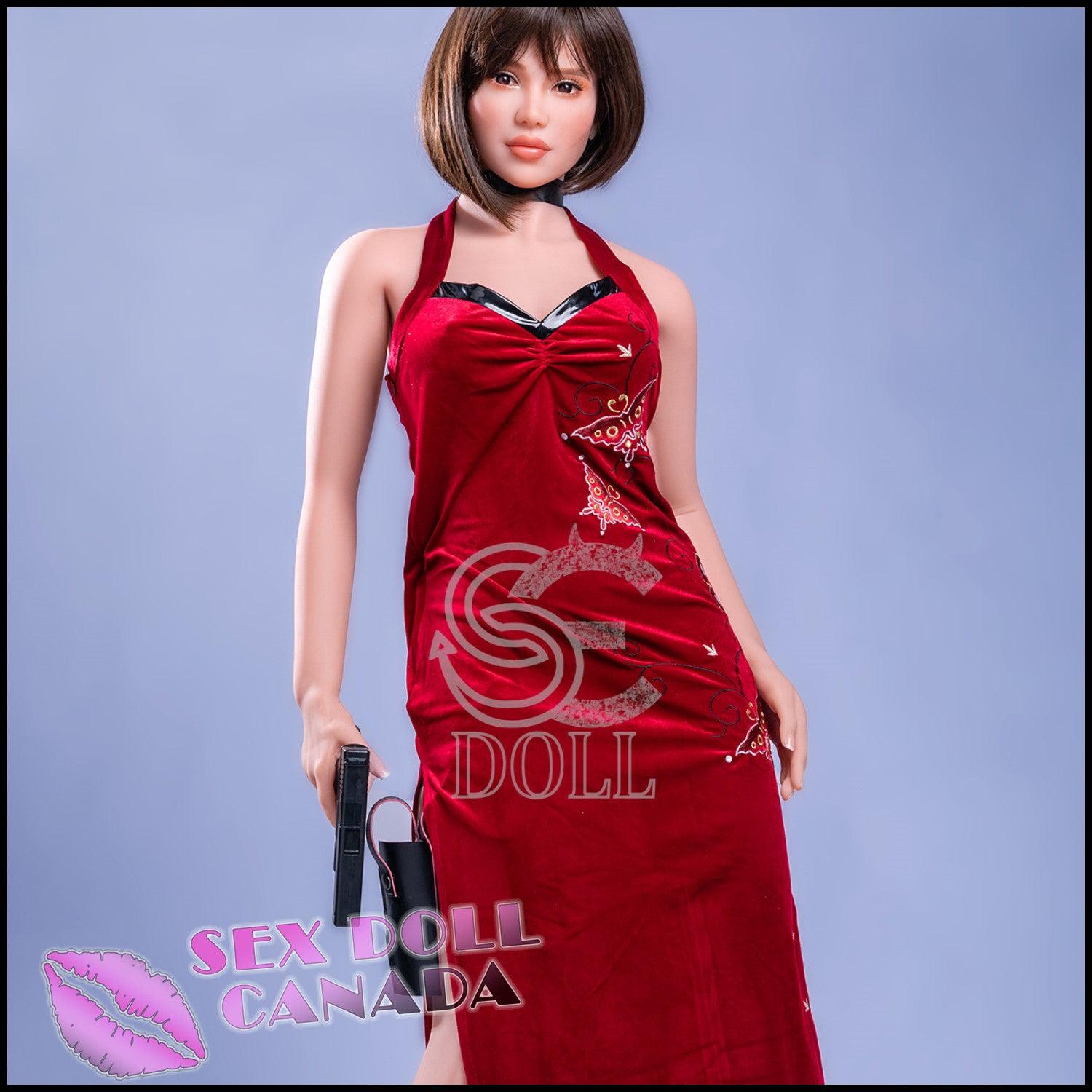 SE DOLL Realistic Sex Doll Fit Athletic Big Tits Breasts Black Hair