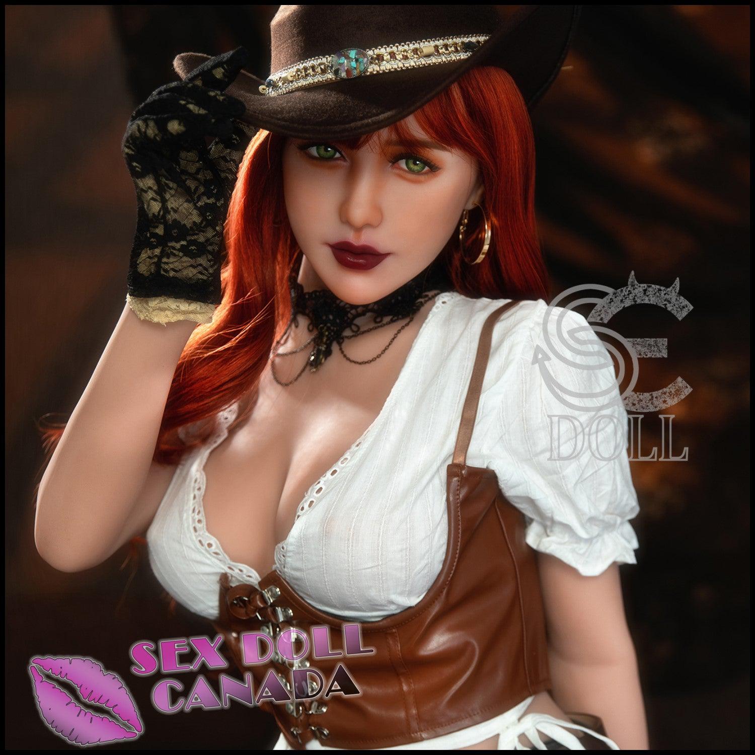 SE DOLL Realistic Sex Doll Big Tits Breasts Red Head Western American