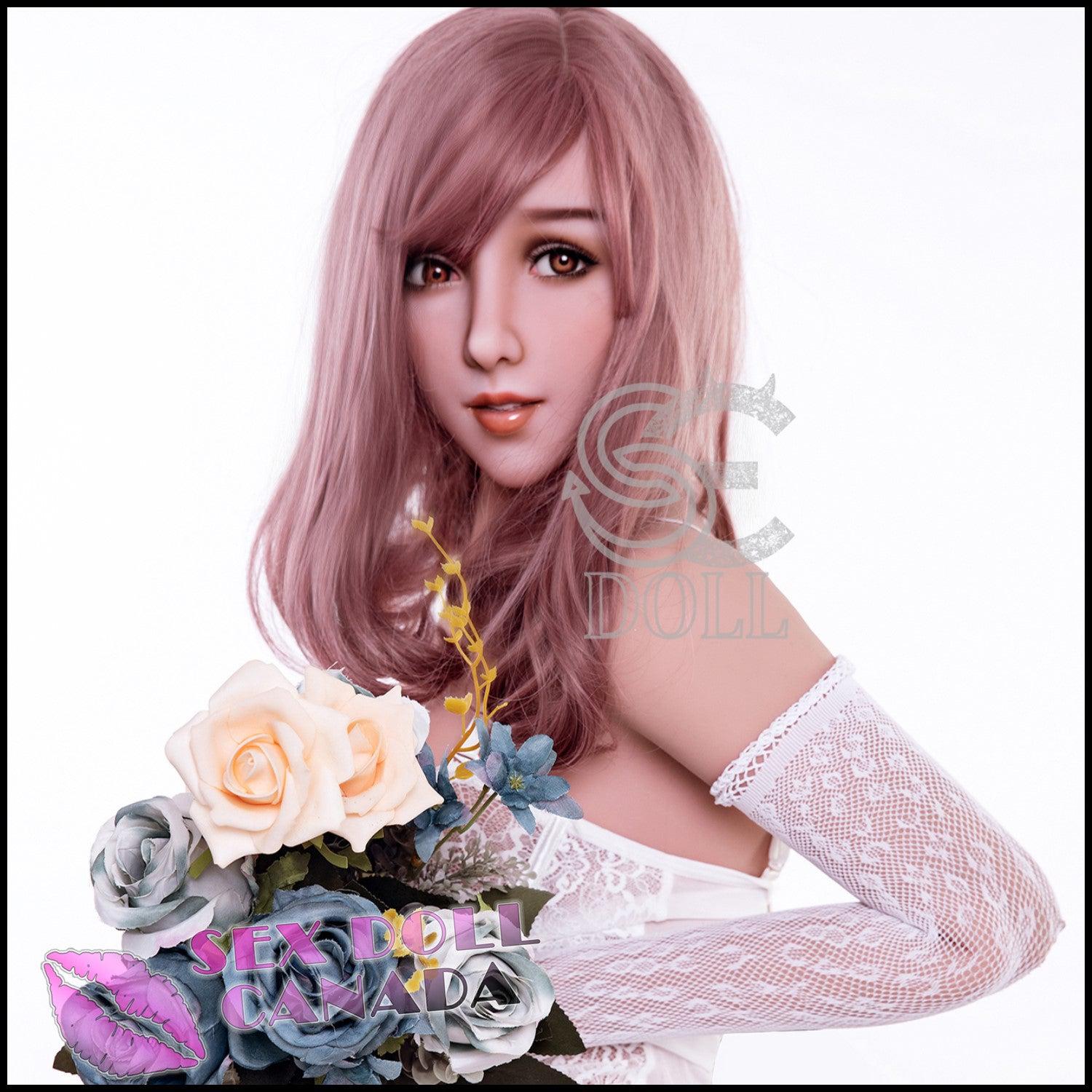 SE DOLL Realistic Sex Doll Fit Athletic Pink Purple Hair Big Tits Breasts