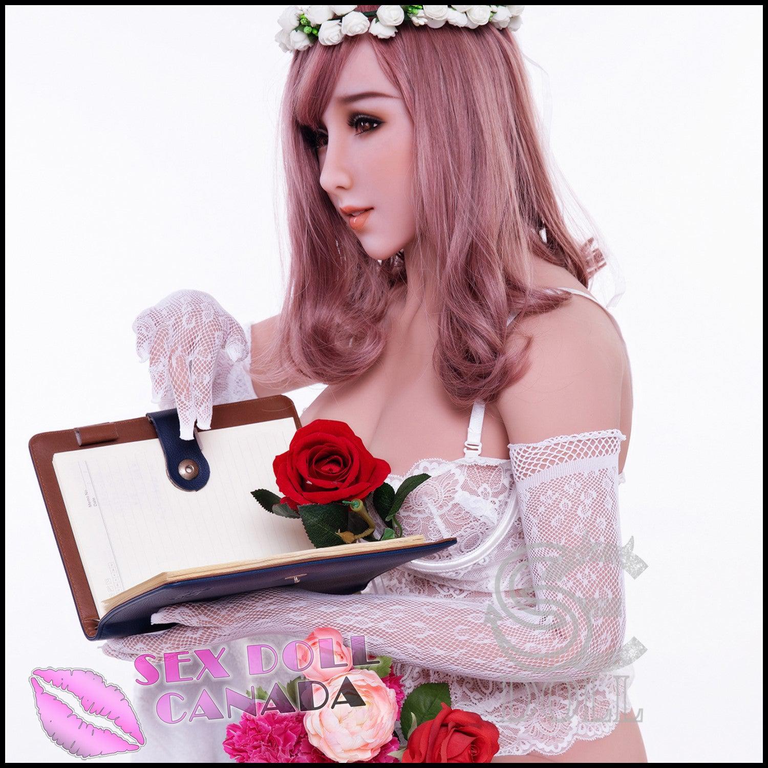 SE DOLL Realistic Sex Doll Fit Athletic Pink Purple Hair Big Tits Breasts