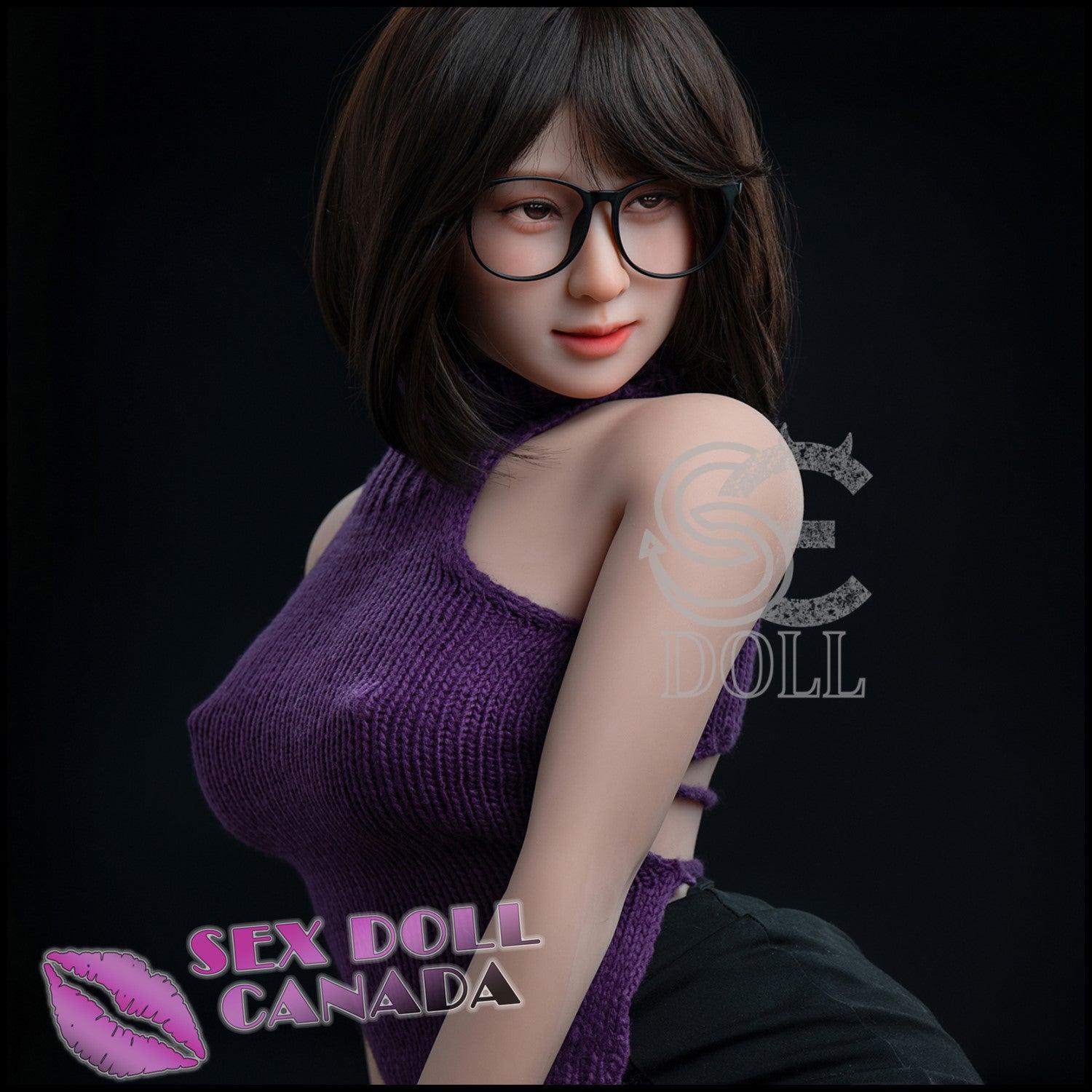SE DOLL Realistic Sex Doll Black Hair Asian Japanese Chinese Fit Athletic