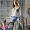 AS Realistic Sex Doll Curvy Full Body Blonde Hair Big Tits Breasts
