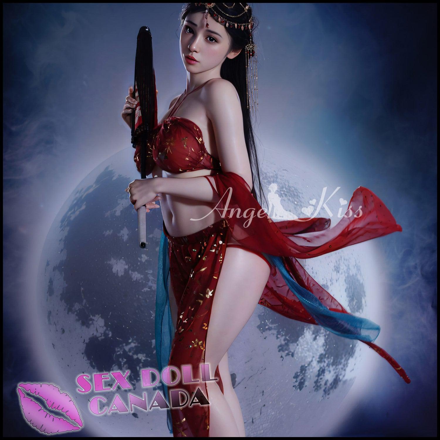 Angel Kiss Realistic Sex Doll Black Hair Huge Tits Boobs Asian Japanese Chinese