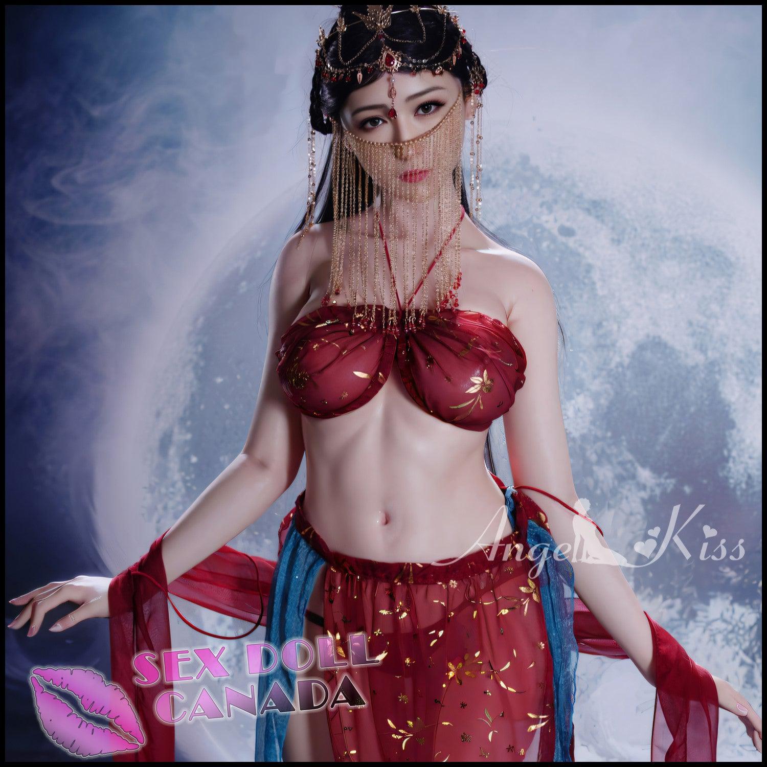 Angel Kiss Realistic Sex Doll Black Hair Huge Tits Boobs Asian Japanese Chinese