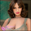 HR Doll Realistic Sex Doll Curvy Full Body Western American Brunette Hair