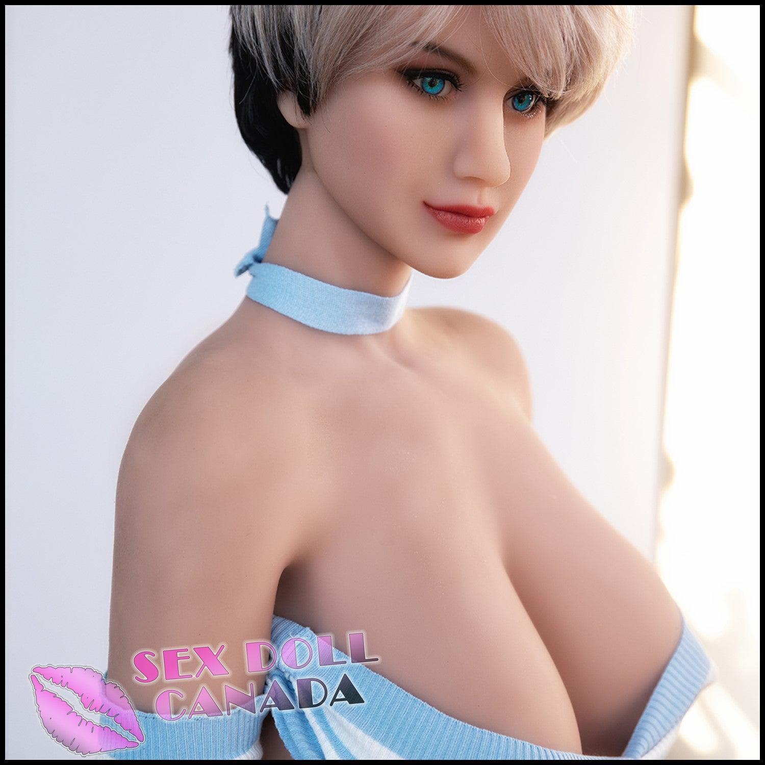 HR Doll Realistic Sex Doll Blonde Hair Big Ass Butt BBW Chubby Fat