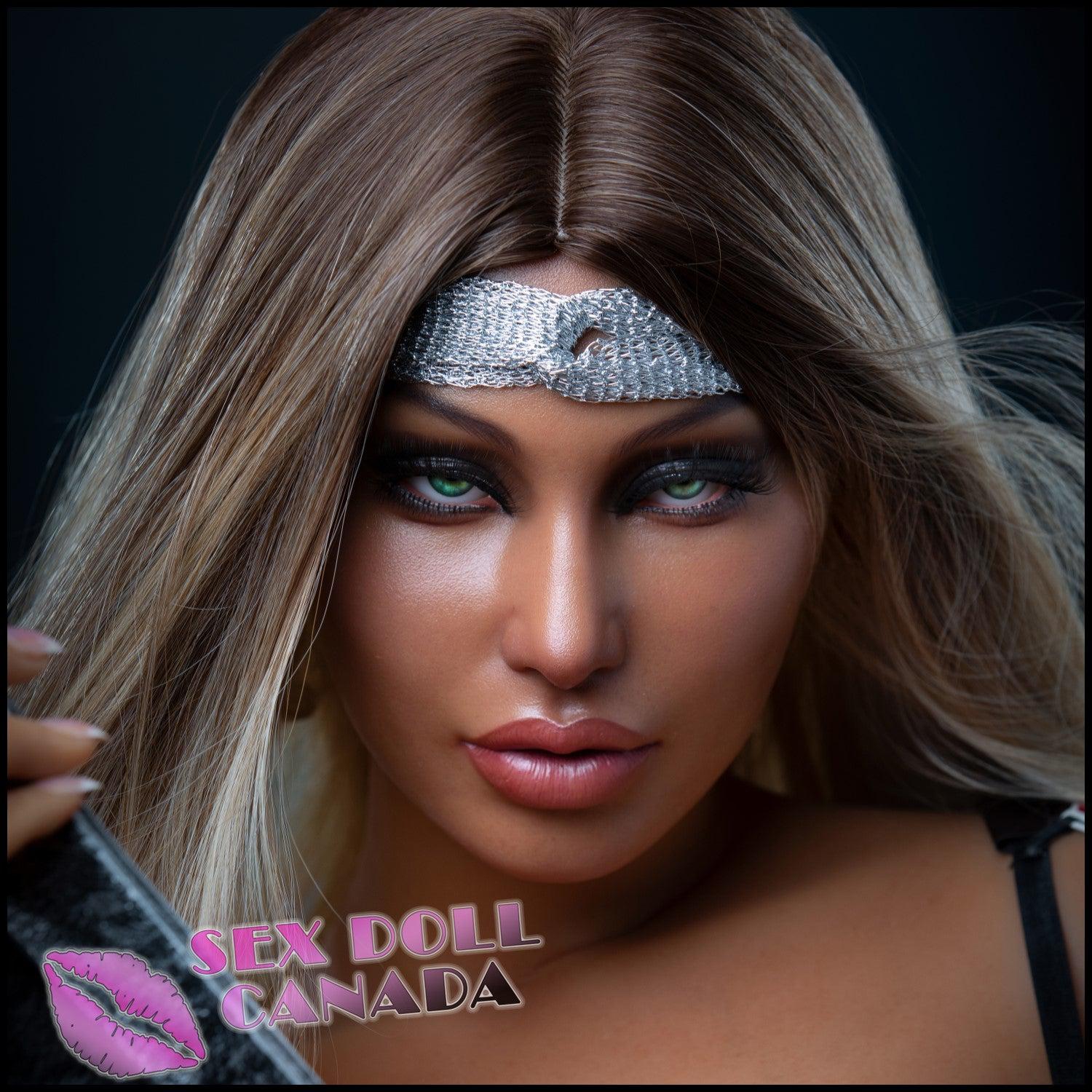 IRONTECH Realistic Sex Doll Huge Tits Boobs Blonde Hair Elf Fantasy Cosplay