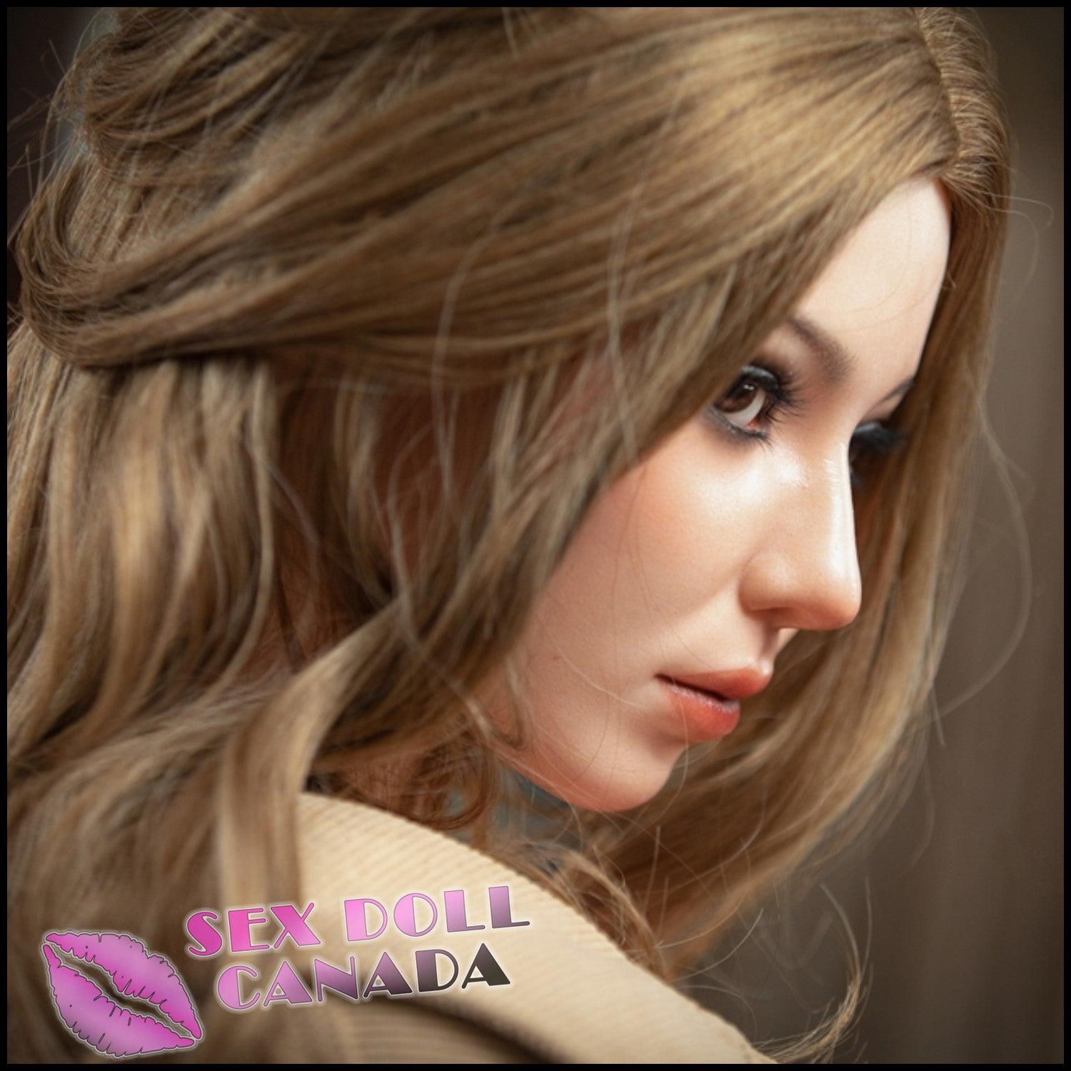 IRONTECH Realistic Sex Doll Western American Blonde Hair Curvy Full Body