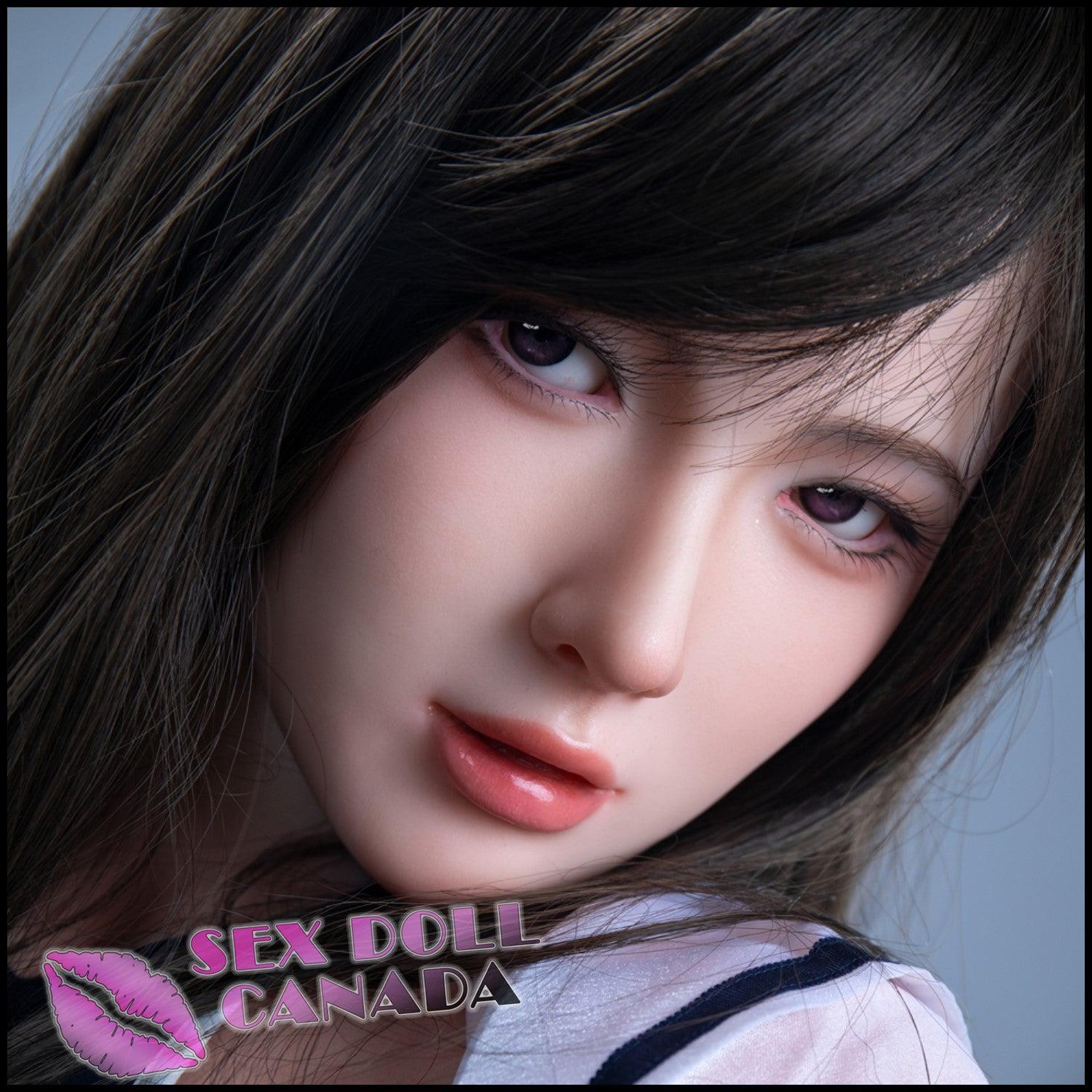 IRONTECH Realistic Sex Doll Asian Japanese Chinese Curvy Full Body Brunette Hair